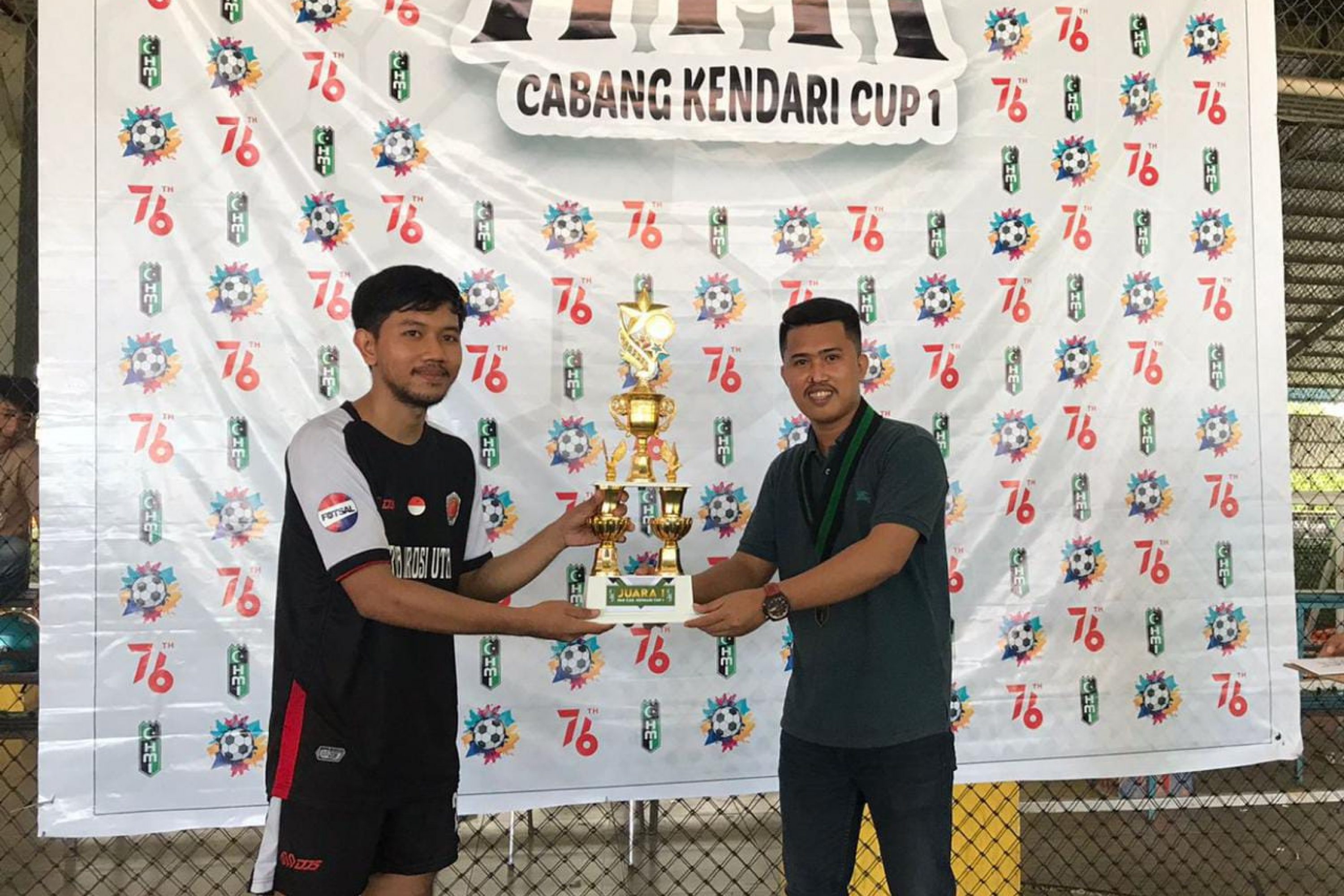 Sambut HUT RI Ke 76 Tahun, HMI Cabang Kendari Gelar Turnamen Futsal