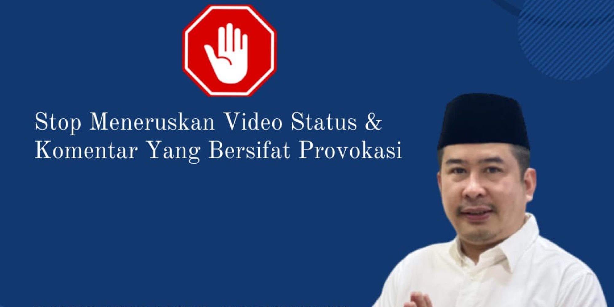 Romi Rere Sikapi Persoalan Persilisihan Antar Oknum Ormas Di Kendari