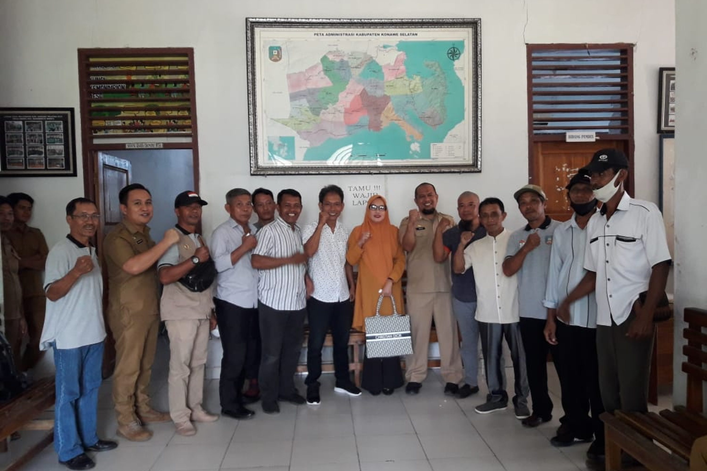 Tuntut Kenaikan Honor, Asosiasi BPD Konsel Audiens dengan Kadis DPMD kool