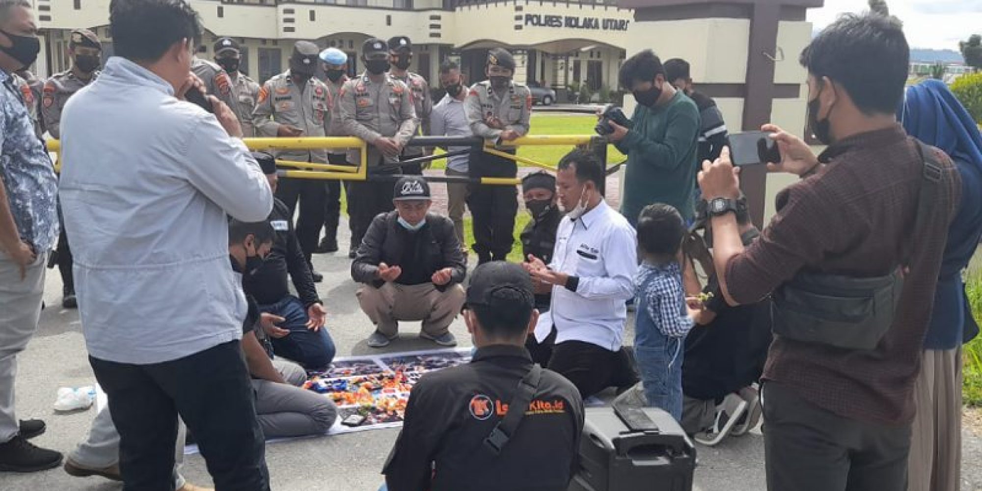 SJKU, Gelar Aksi Solidaritas Terkait Kekerasan Wartawan di Kendari
