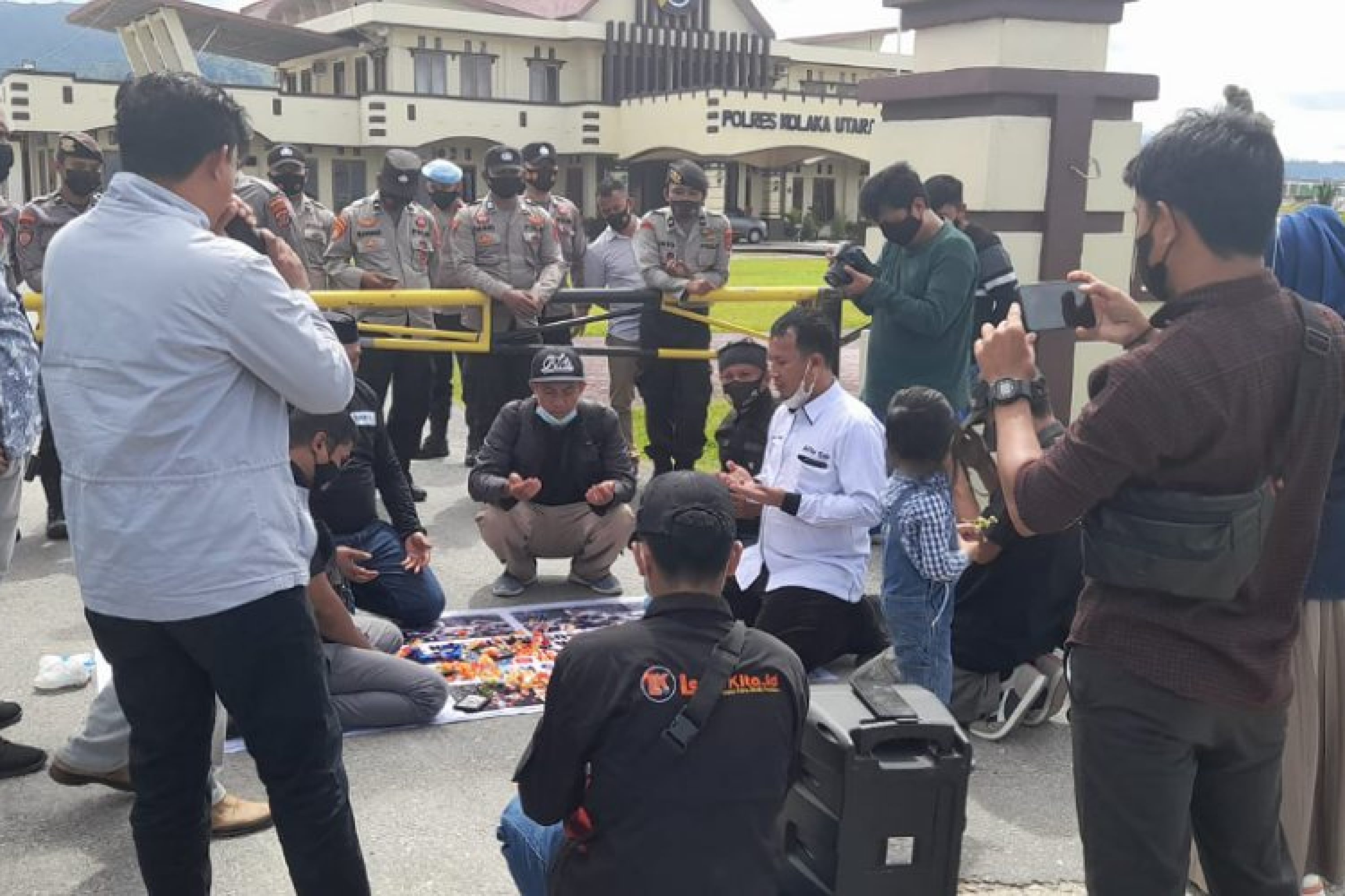 SJKU, Gelar Aksi Solidaritas Terkait Kekerasan Wartawan di Kendari