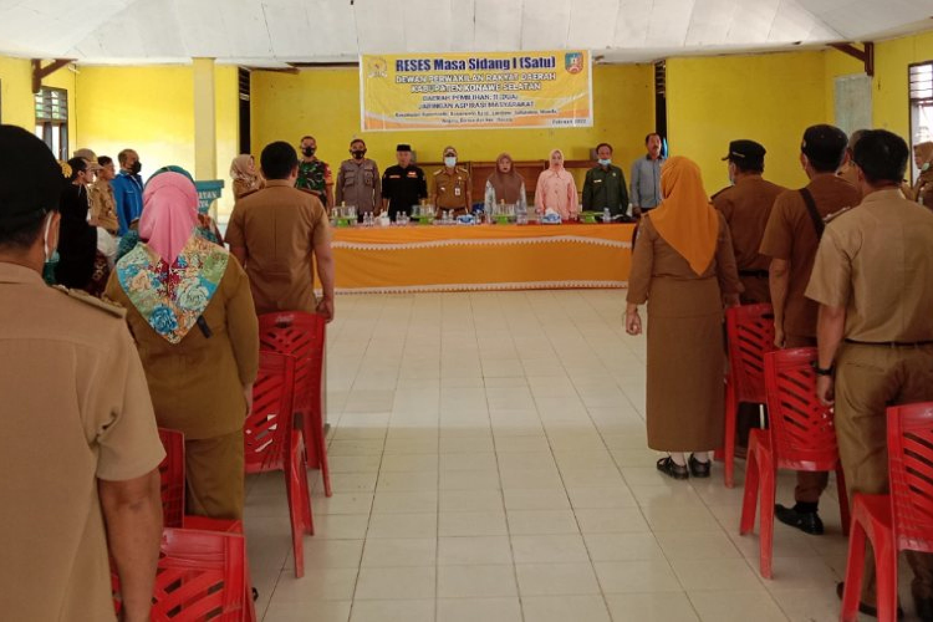 Serap Aspirasi Masyarakat, DPRD Kab. Konsel Gelar Reses Masa Sidang I Tahun 2022 di Kecamatan Angata