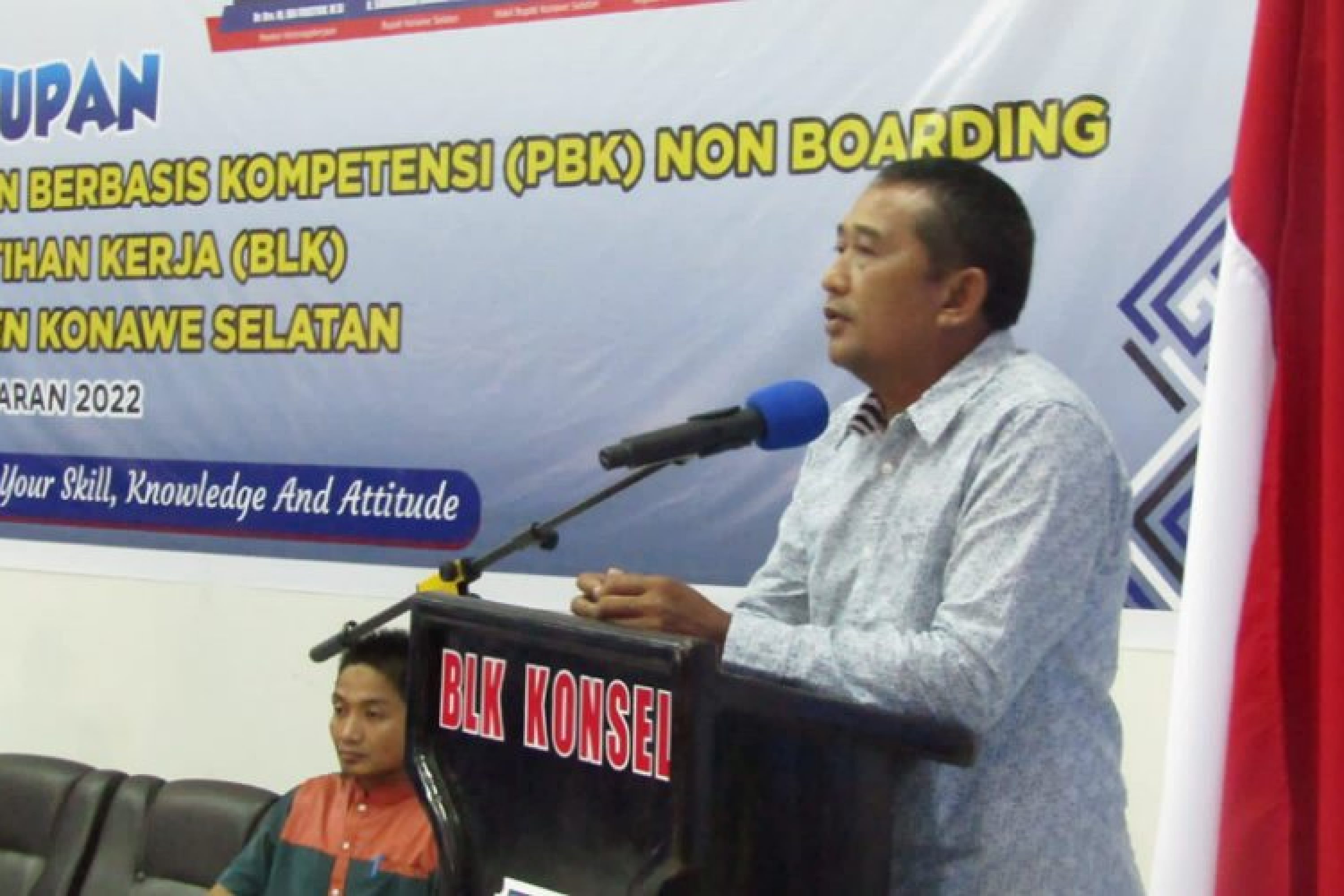 Pelatihan Berbasis Kompetensi (PBK) Resmi di Tutup, I Gusti Adi Suwantara Berharap siswa alumni PBK untuk dapat berwirausaha mandiri