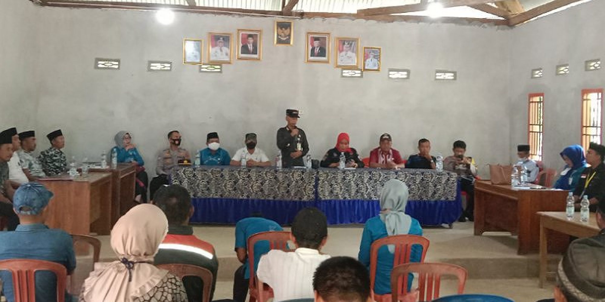 Keren, Empat Calon Kades Simbangu Gelar Pembacaan Visi – Misi