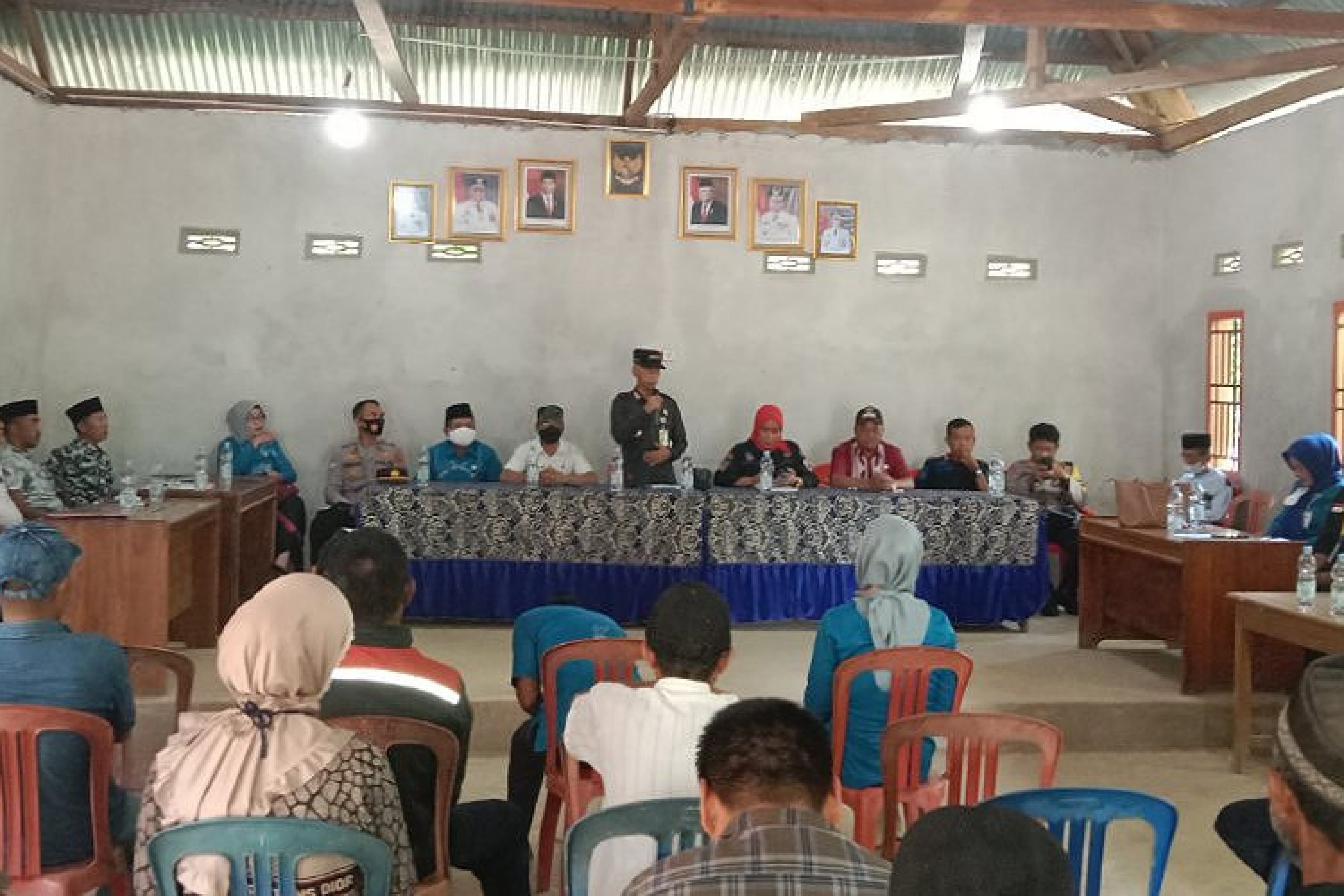 Keren, Empat Calon Kades Simbangu Gelar Pembacaan Visi – Misi