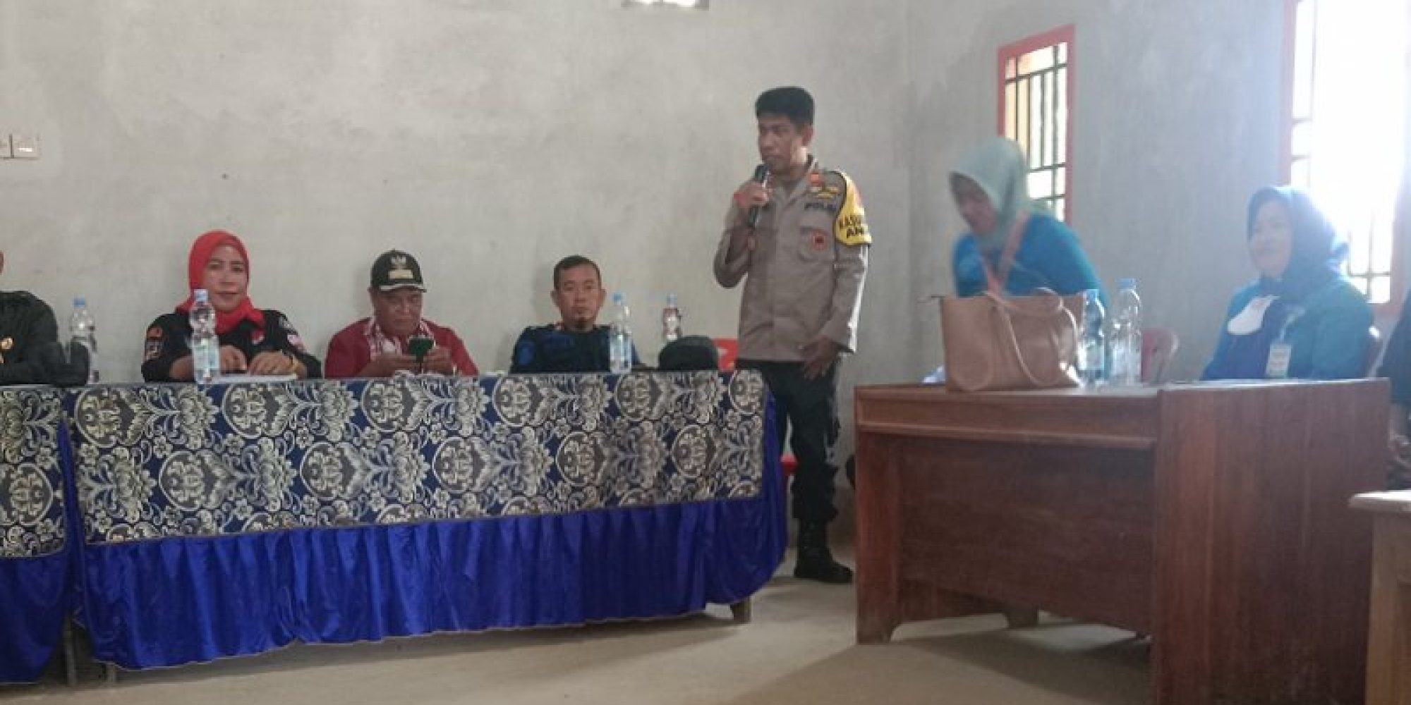 Jelang H – 2 Pilkades 2022, 10 Personel Polsek Angata Disiagakkan Jaga Kamtibmas