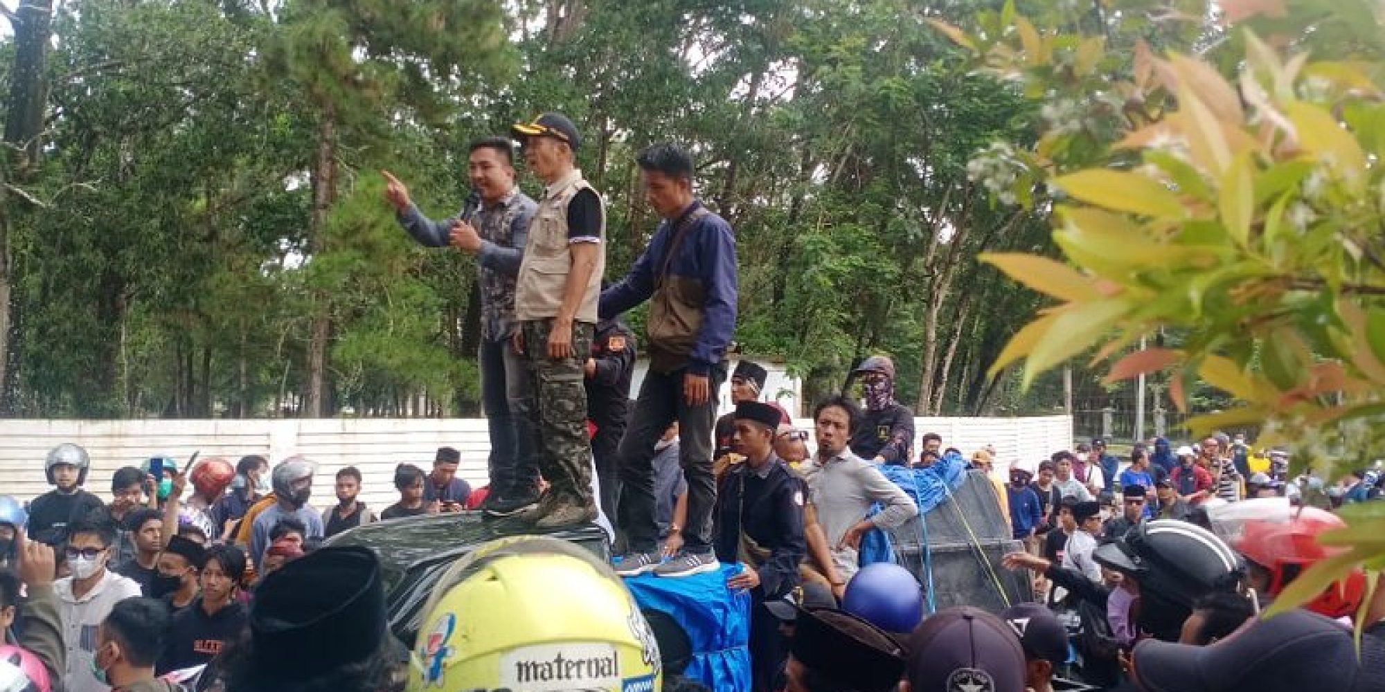 Formatur Menolak Anggaran 6,3 Milyar Rehabilitas Jalan Ambipua-Motaha Kerena Tidak Sesuai Janji Pemprov.