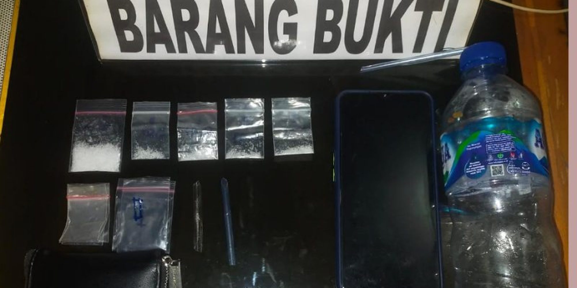Dua Orang Diduga Pengedar Sabu Berhasil di Ringkus Tim Opsnal Satnarkoba Polres Konsel