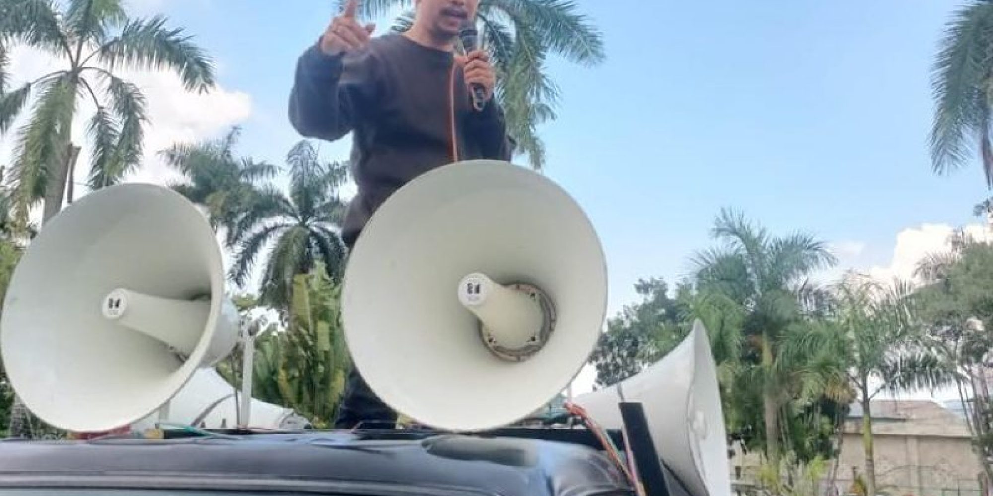 GPM Konut Kecam Tindakan Refresif Aparat Satpol PP Konut Terhadap Mahasiswa Yang Aksi Demontrasi.