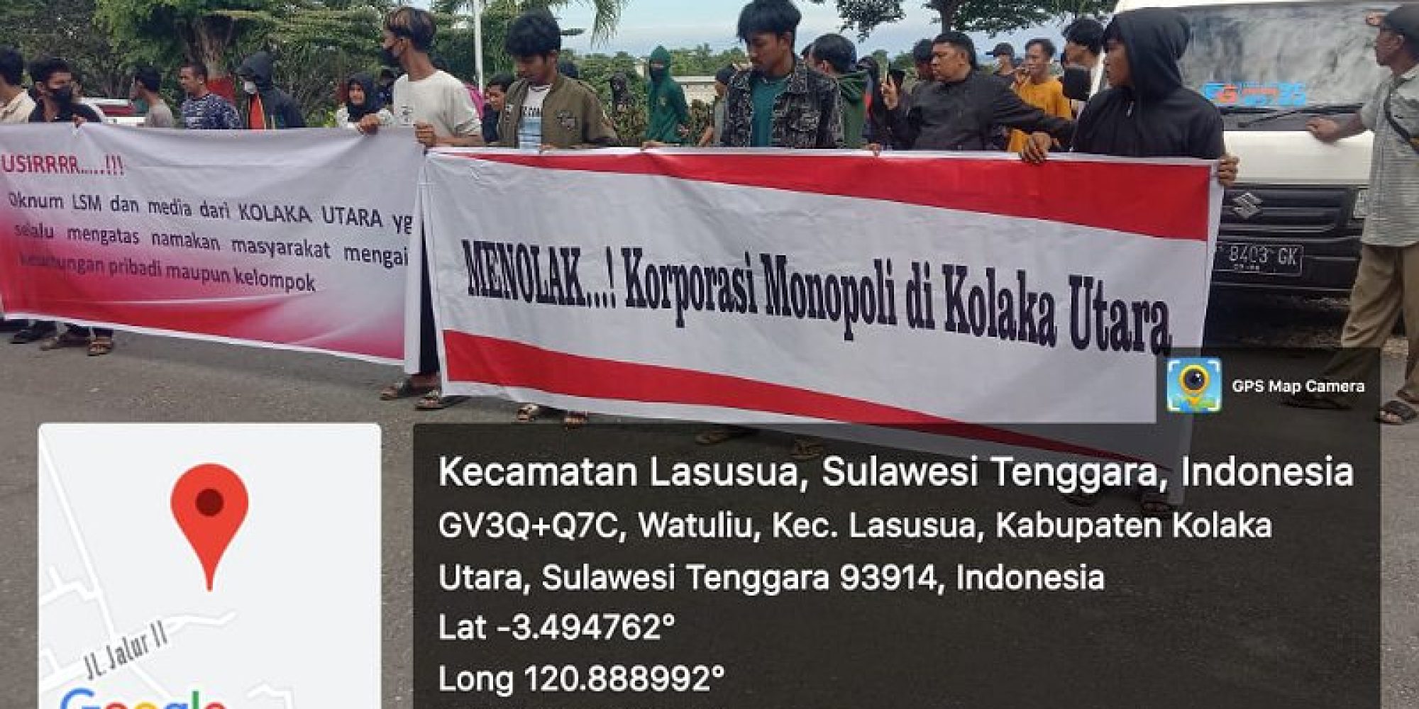 Aliansi Masyarakat Lambai dan Desa Woitombo, Gelar Aksi Unjuk rasa di DPRD dan Polres, Terkait Oknum Yang Selalu Demo Atas Nama Masyarakat