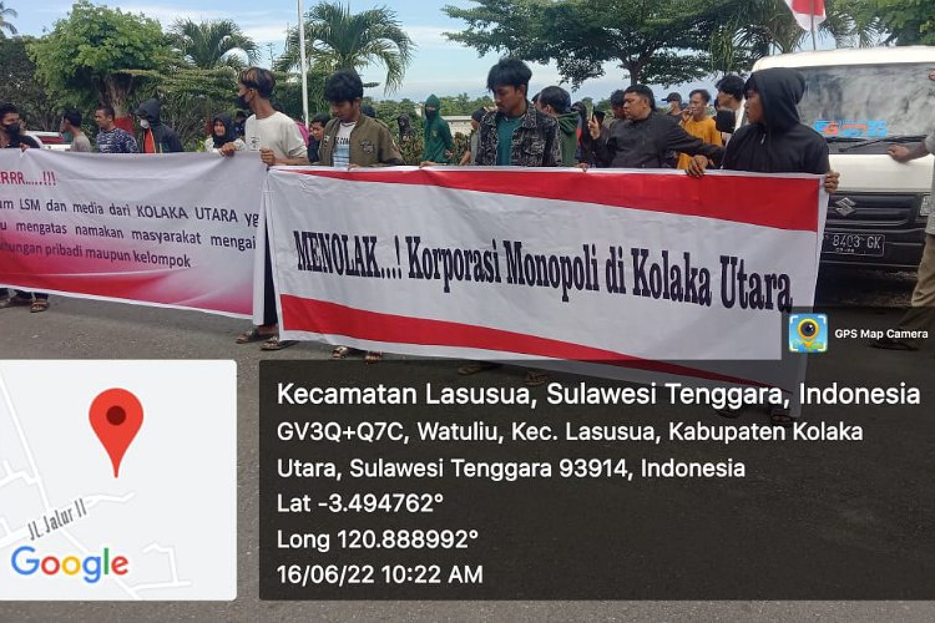 Aliansi Masyarakat Lambai dan Desa Woitombo, Gelar Aksi Unjuk rasa di DPRD dan Polres, Terkait Oknum Yang Selalu Demo Atas Nama Masyarakat