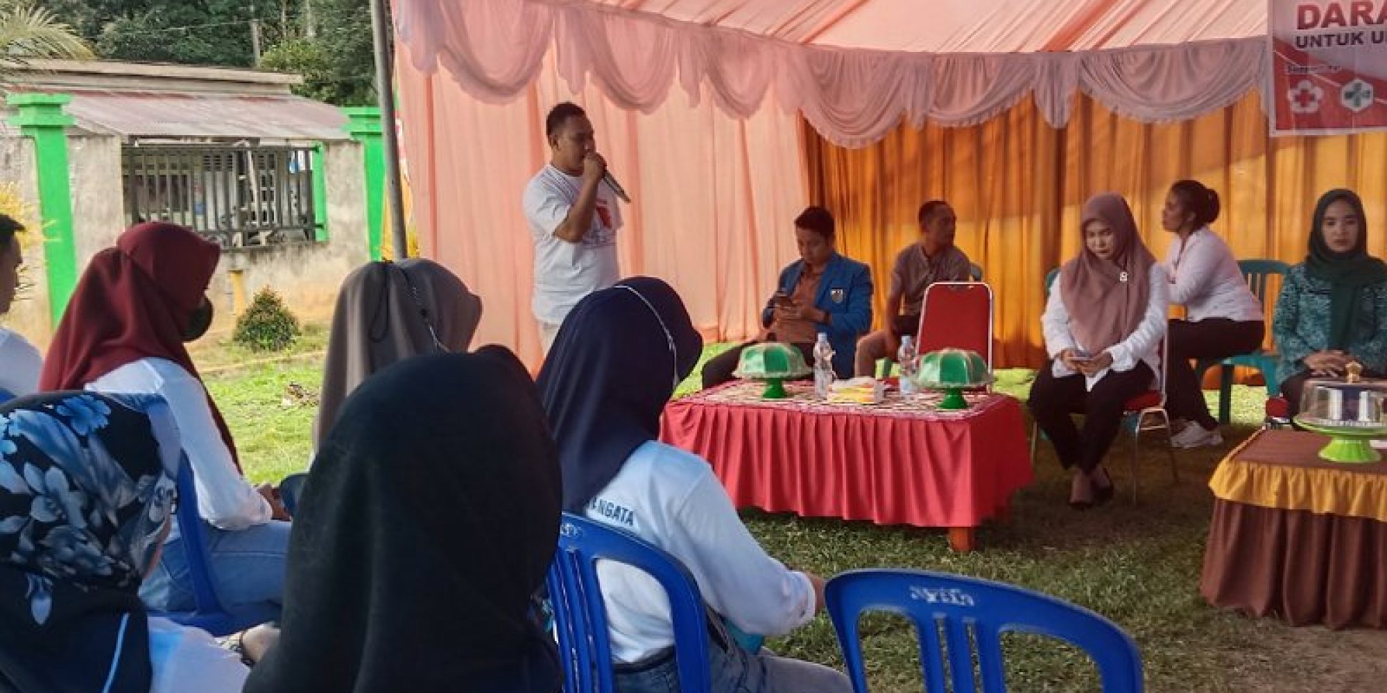 Peduli Sesama, Karang Taruna Kec. Angata Gelar Donor Darah dan Pengobatan Gratis