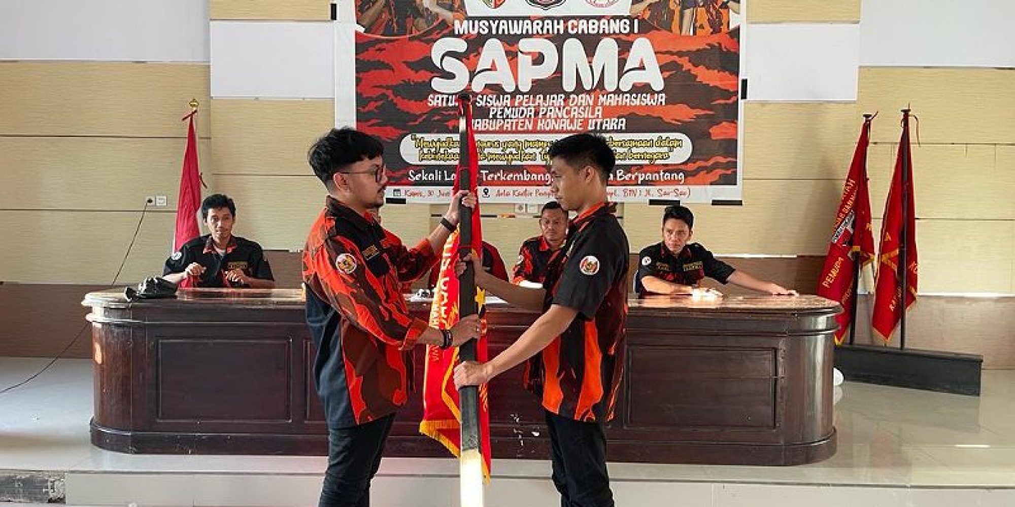 PC SAPMA pemuda Pancasila gelar Muscab, Ini Harapan Wakil Bupati Konut
