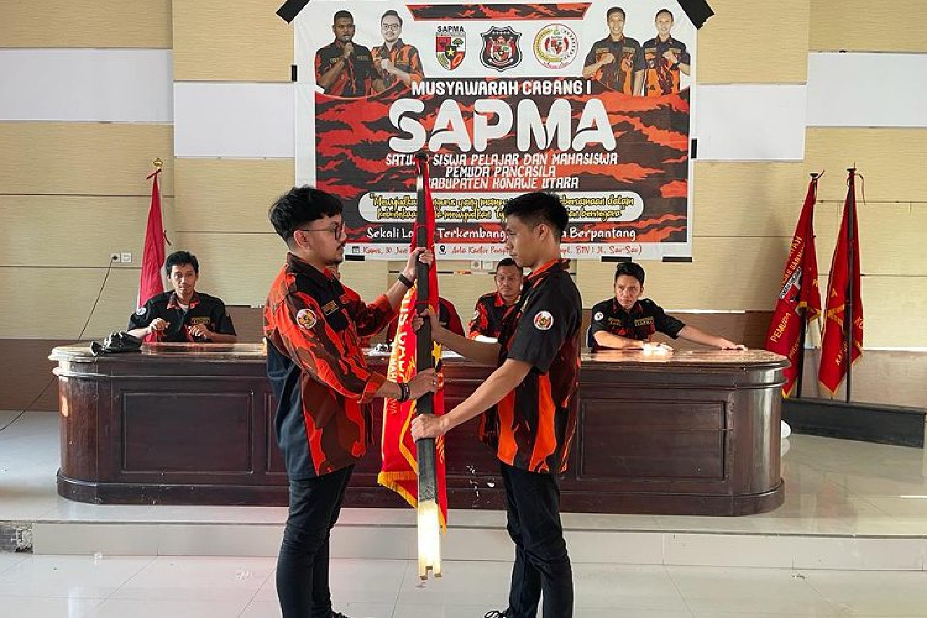 PC SAPMA pemuda Pancasila gelar Muscab, Ini Harapan Wakil Bupati Konut