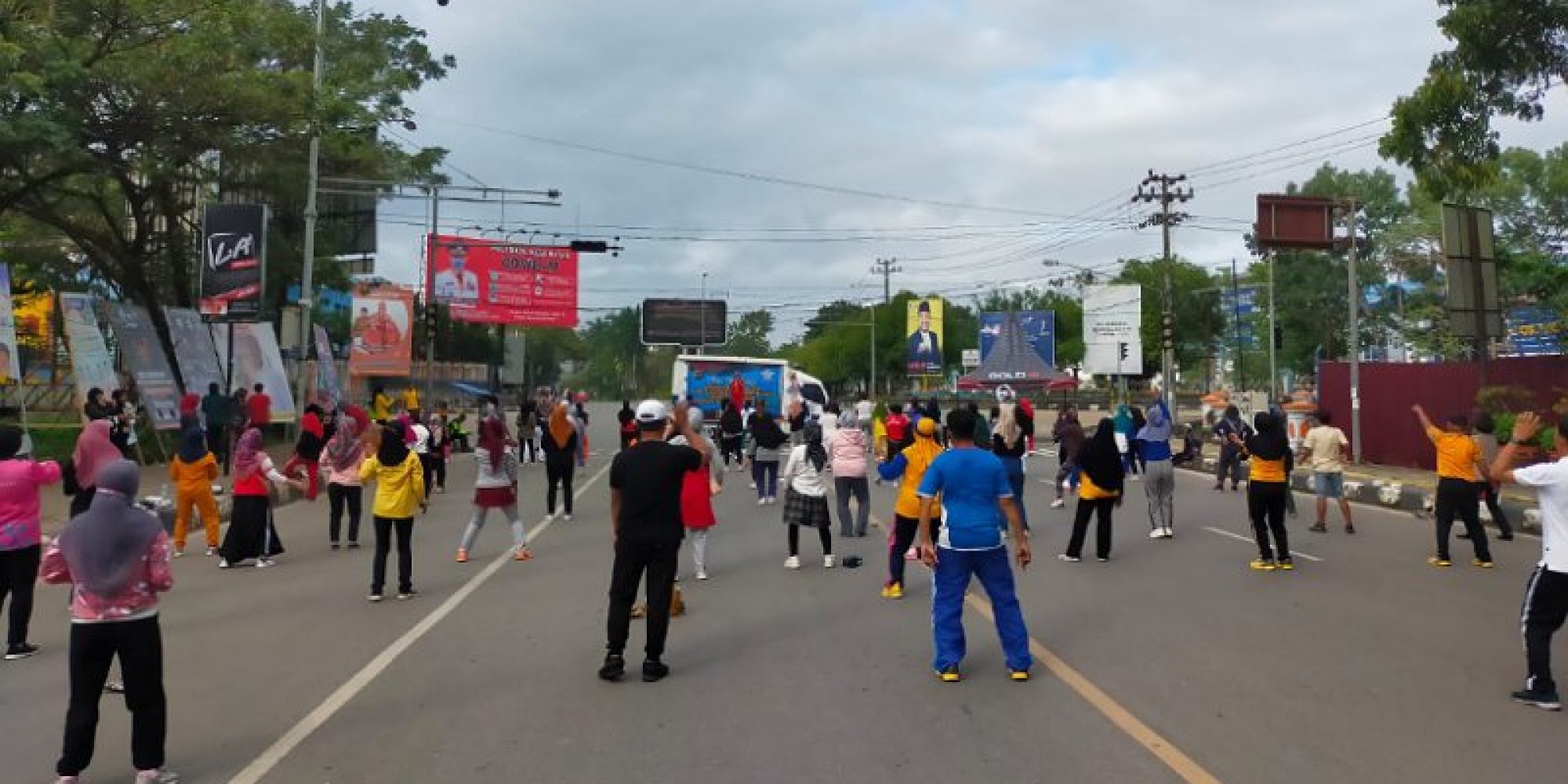 CAR FREE DAY Kendari Resmi Di Buka POLDA SULTRA