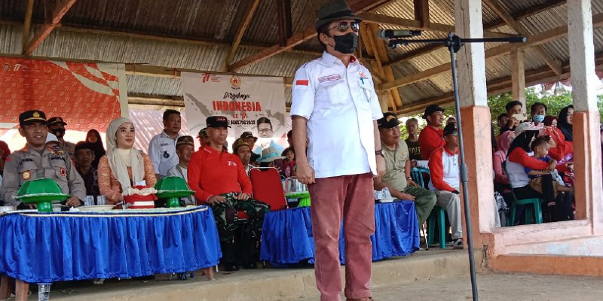 Perayaan HUT RI Yang Ke 77, Kadis Pariwisata Konsel Buka Kegiatan Olahraga Dan Kesenian Di Angata