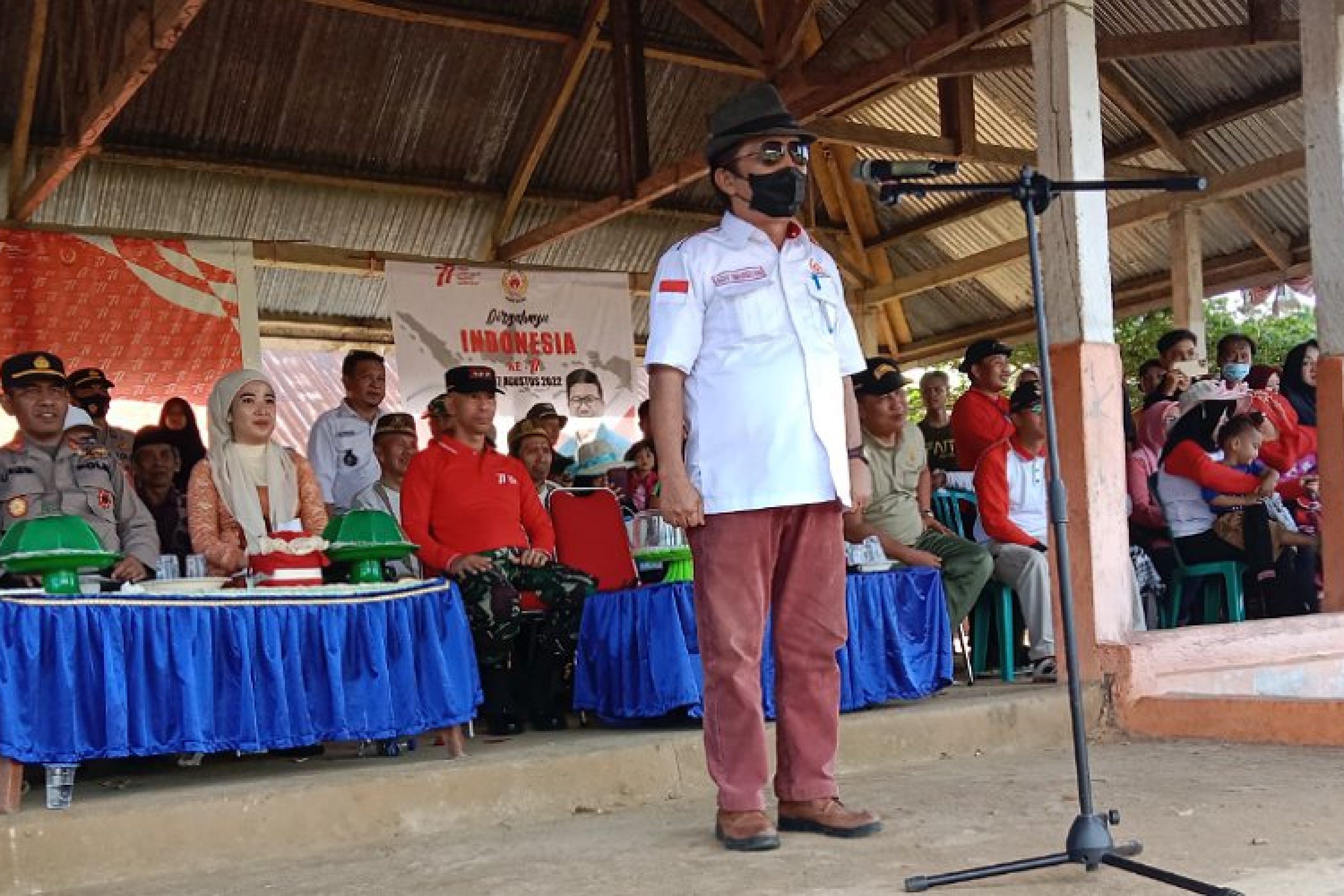 Perayaan HUT RI Yang Ke 77, Kadis Pariwisata Konsel Buka Kegiatan Olahraga Dan Kesenian Di Angata