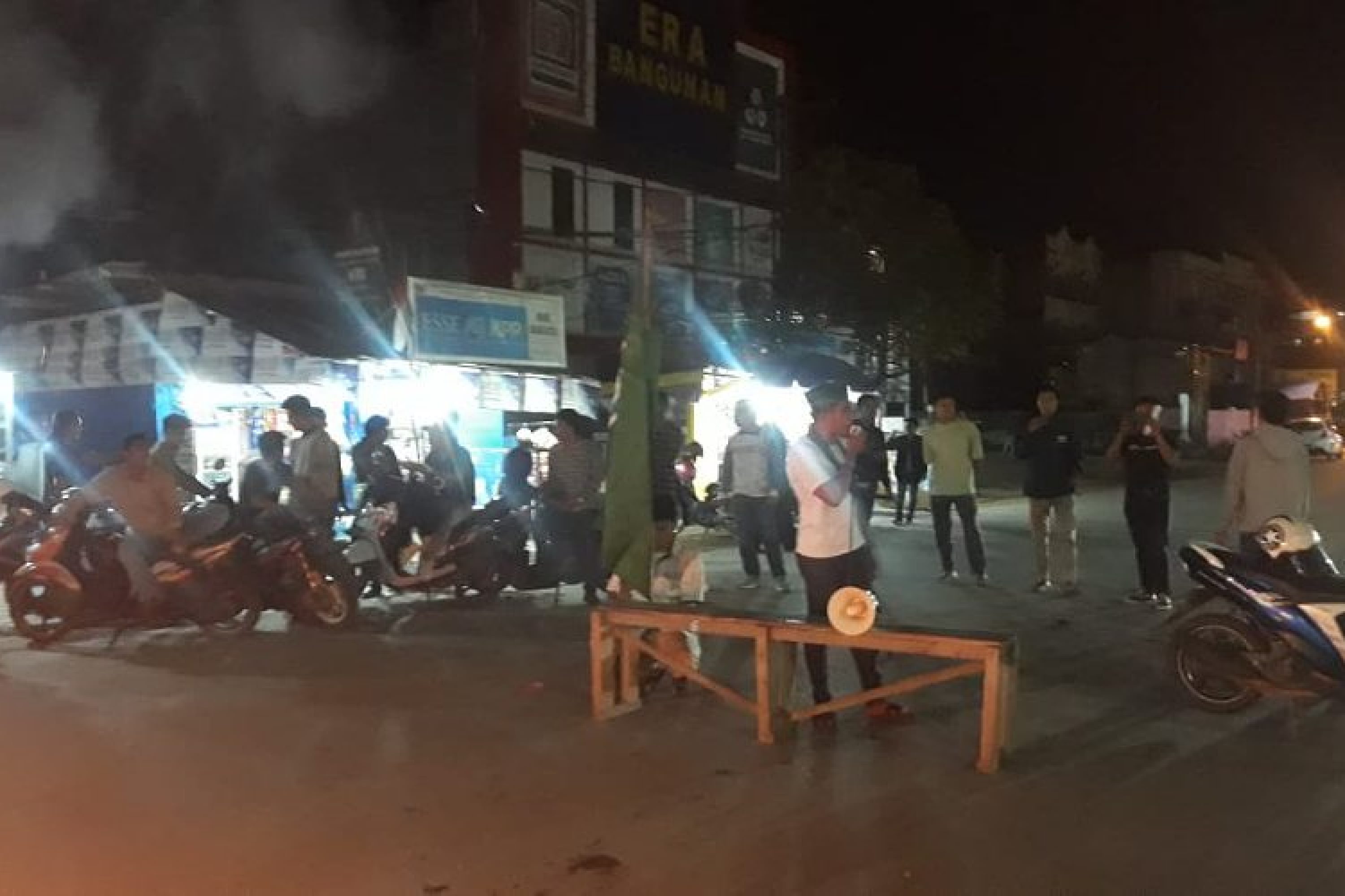 HMI Cabang Kendari Gelar Unras Terkait Penolakan Kenaikan Harga BBM Yang tidak logis
