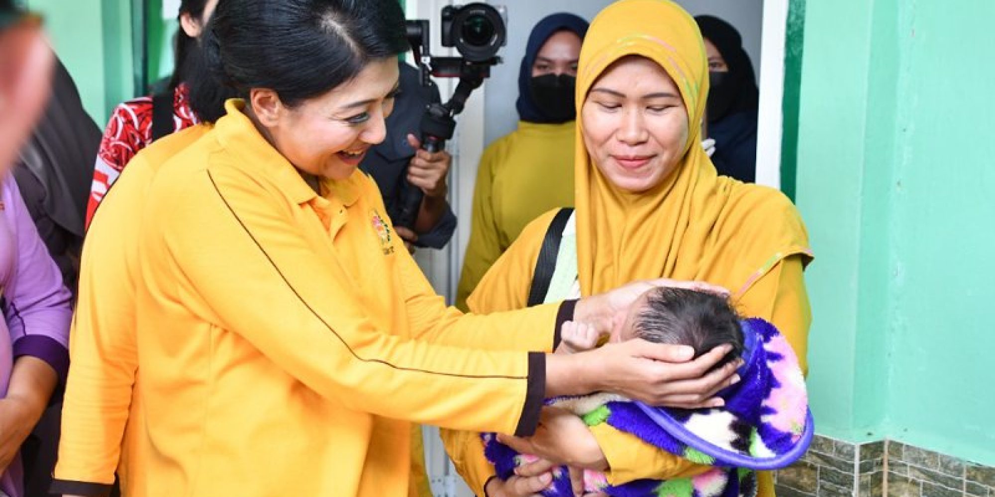 Ketua Umum Dharma Pertiwi Berkunjung Ke Sultra Dalam Rangka Turunkan Angka Stunting