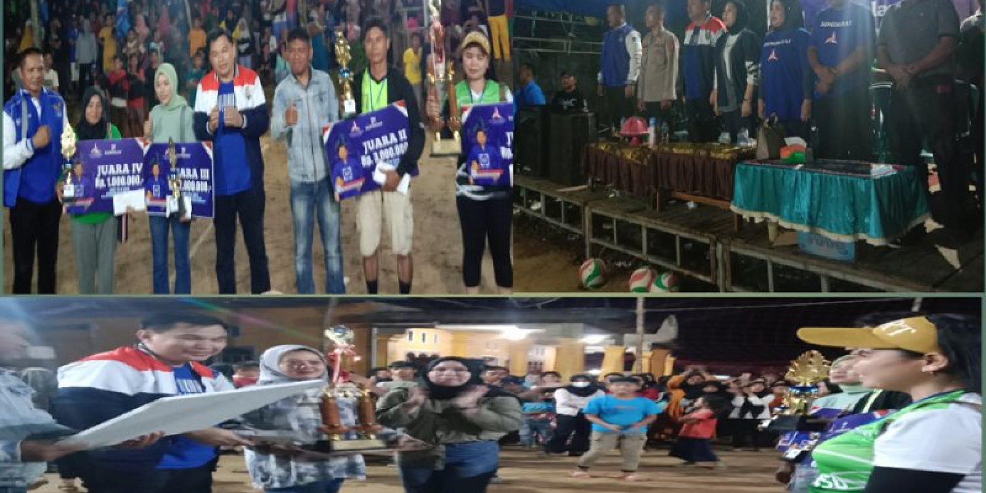 Tutup Turnamen Bola Voli Putri AHY CUP I Di Konsel, Muh. Endang.SA Berharap Event ini Akan Terus Berlanjut