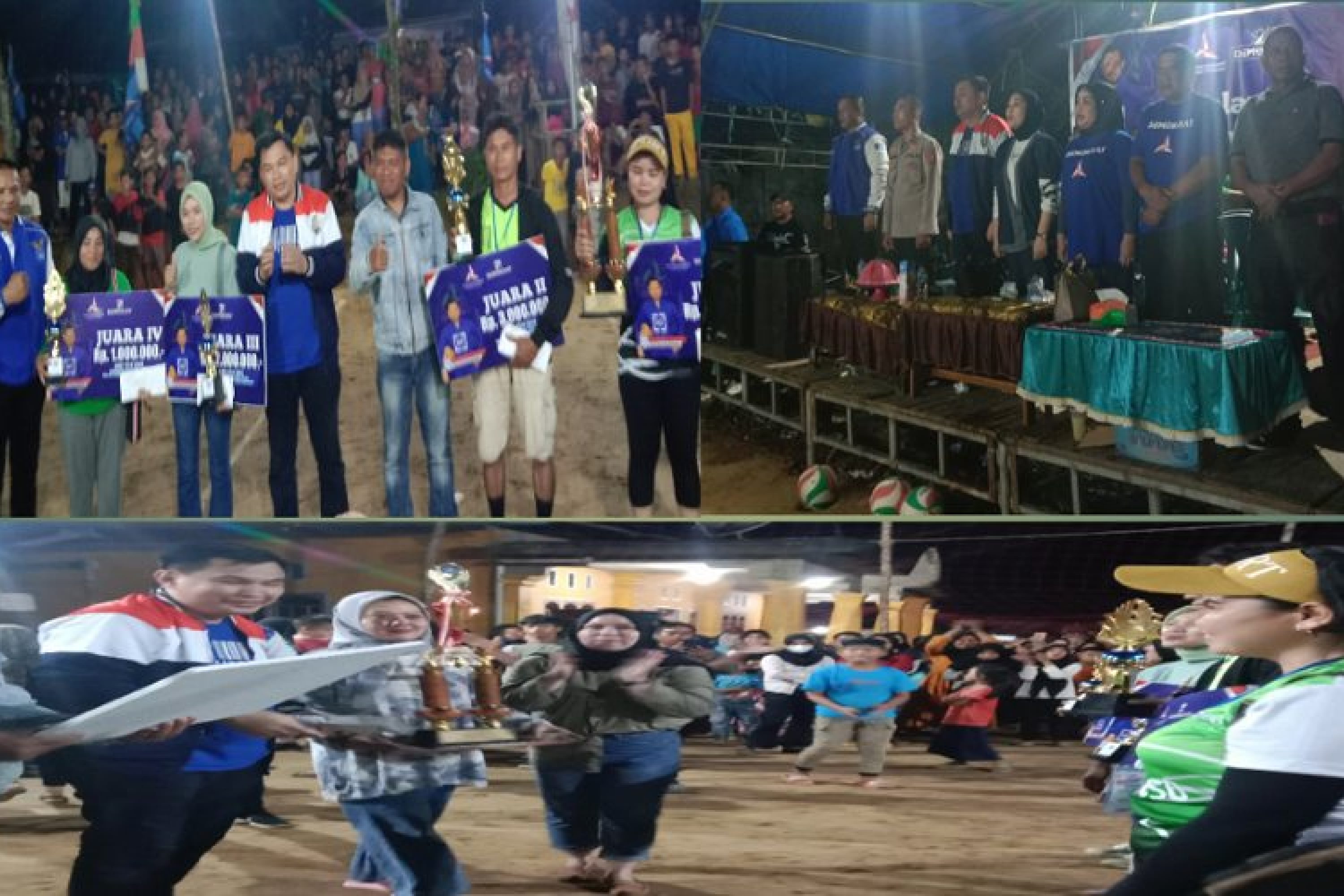 Tutup Turnamen Bola Voli Putri AHY CUP I Di Konsel, Muh. Endang.SA Berharap Event ini Akan Terus Berlanjut
