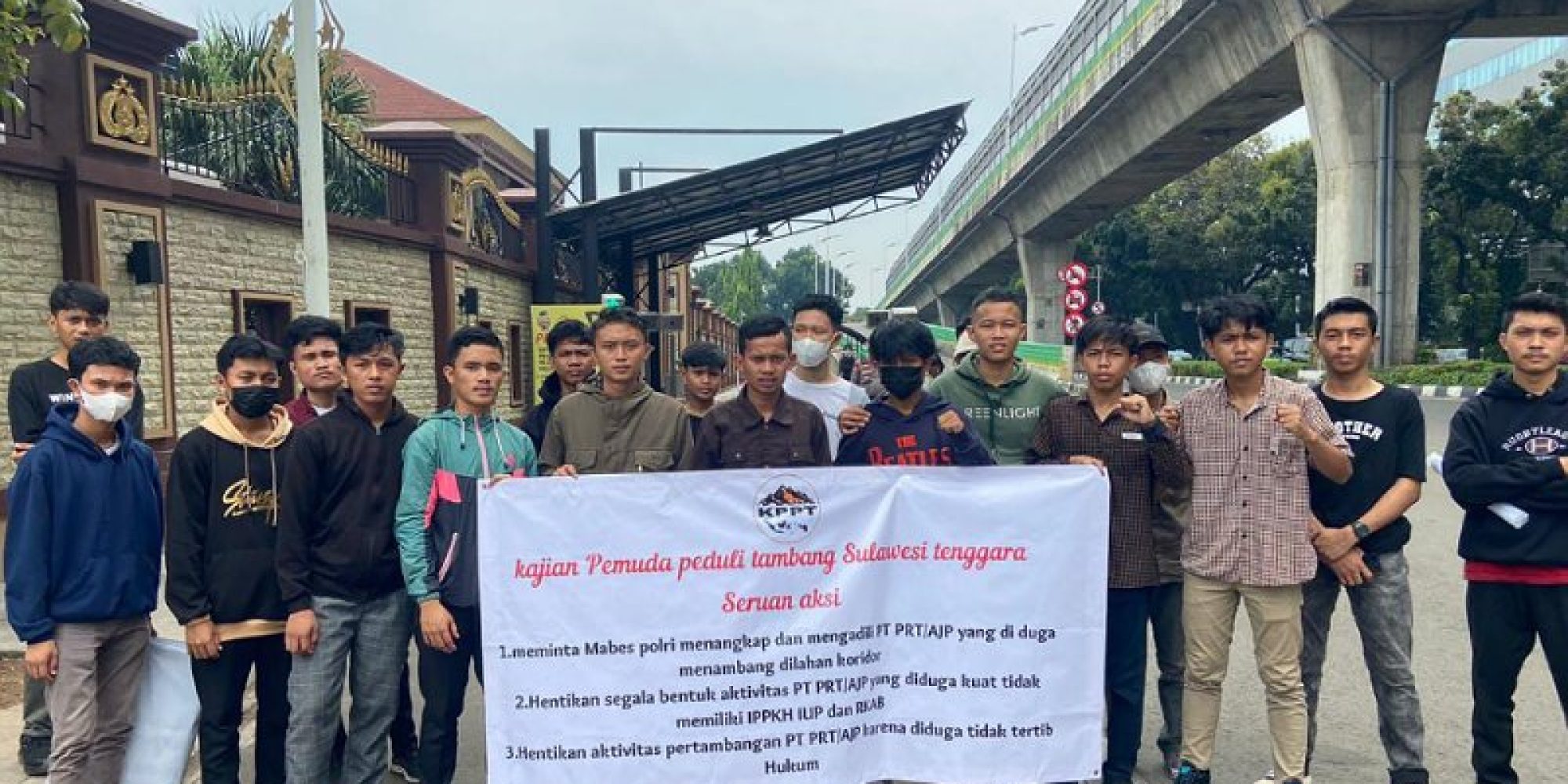 KPPT Sultra Desak Mabes Polri Segera Tangkap Dan Adili Pimpinan PT PRT/AJP