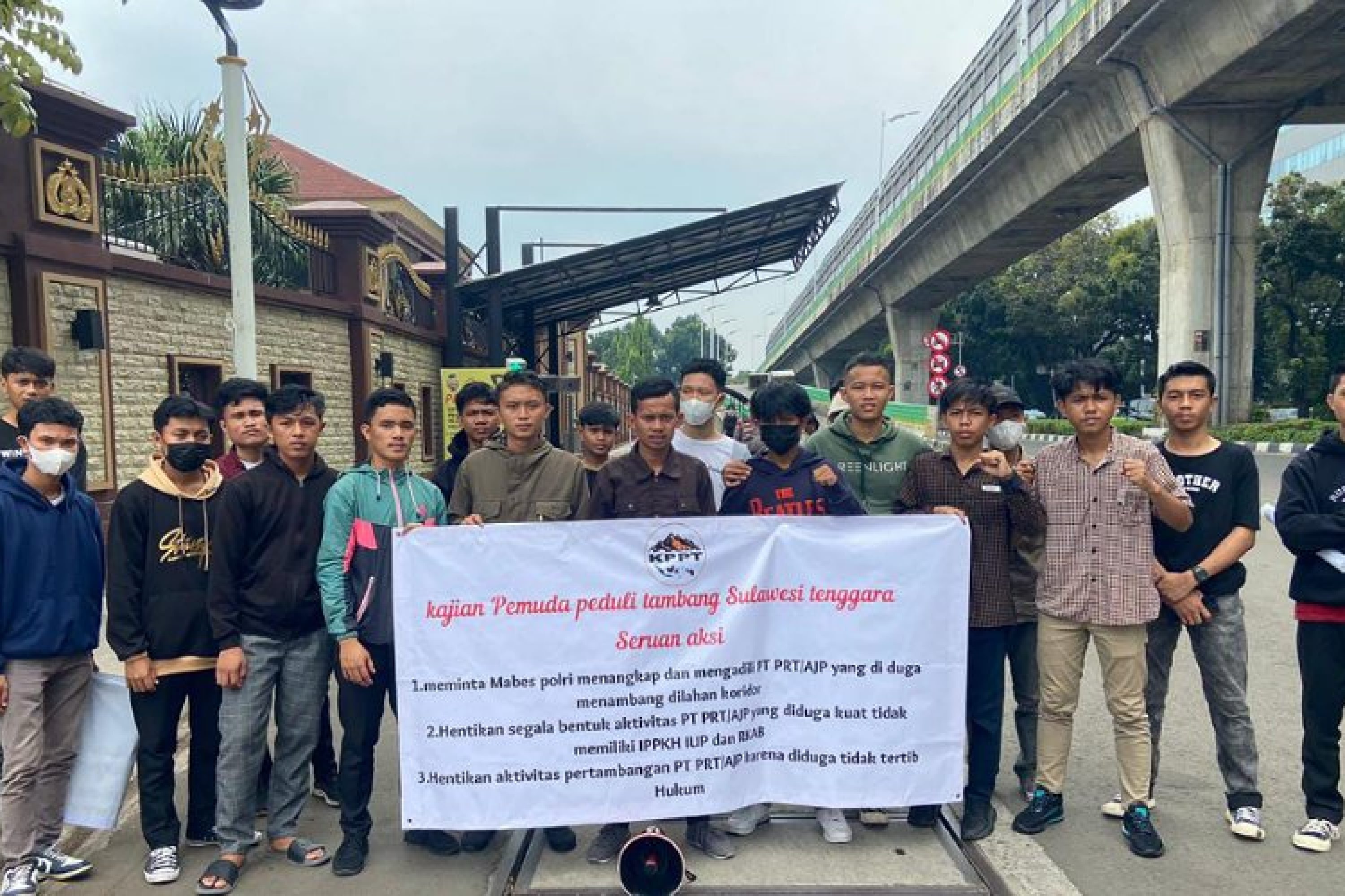 KPPT Sultra Desak Mabes Polri Segera Tangkap Dan Adili Pimpinan PT PRT/AJP