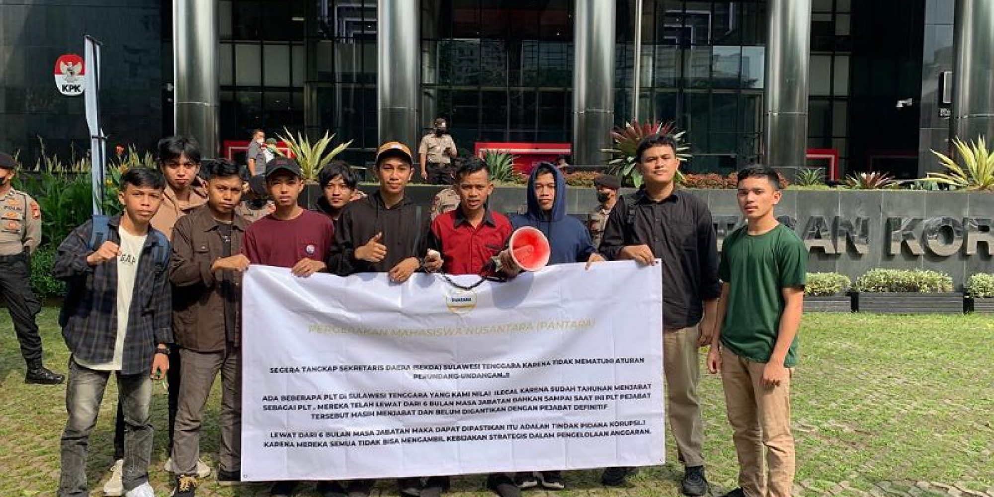 Gelar Unjuk Rasa, Pantara Sebut Beberapa Nama Kadis di Sultra Ke KPK
