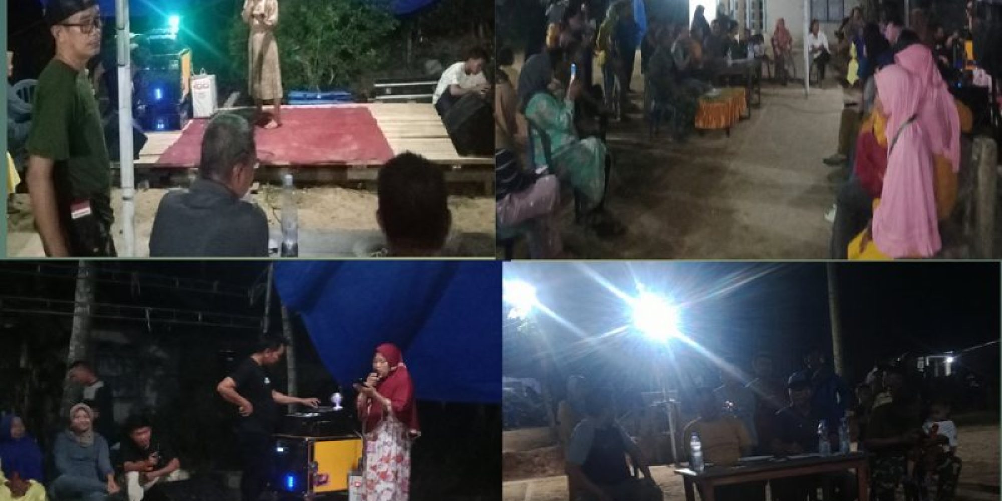 Dipenghujung Tahun 2022, Pemdes Lamooso Gelar Lomba Karaoke