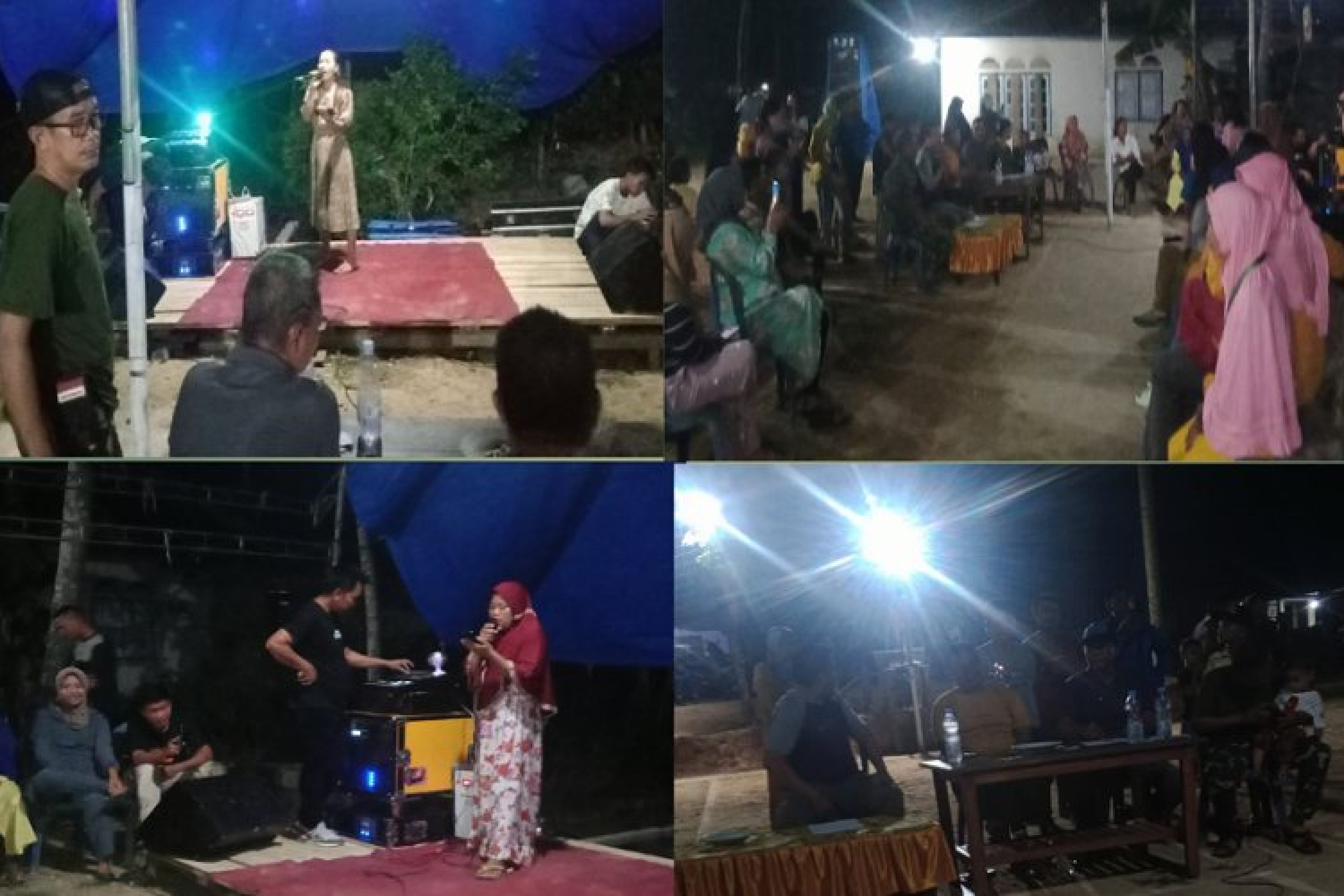 Dipenghujung Tahun 2022, Pemdes Lamooso Gelar Lomba Karaoke