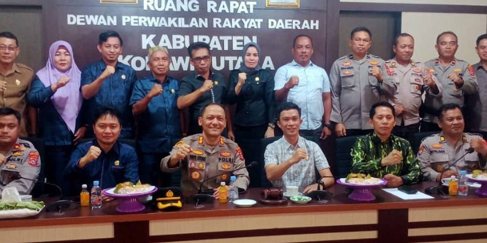 DPRD Konawe Utara Terima Kunjungan Kerja Kapolres Konut Yang Baru