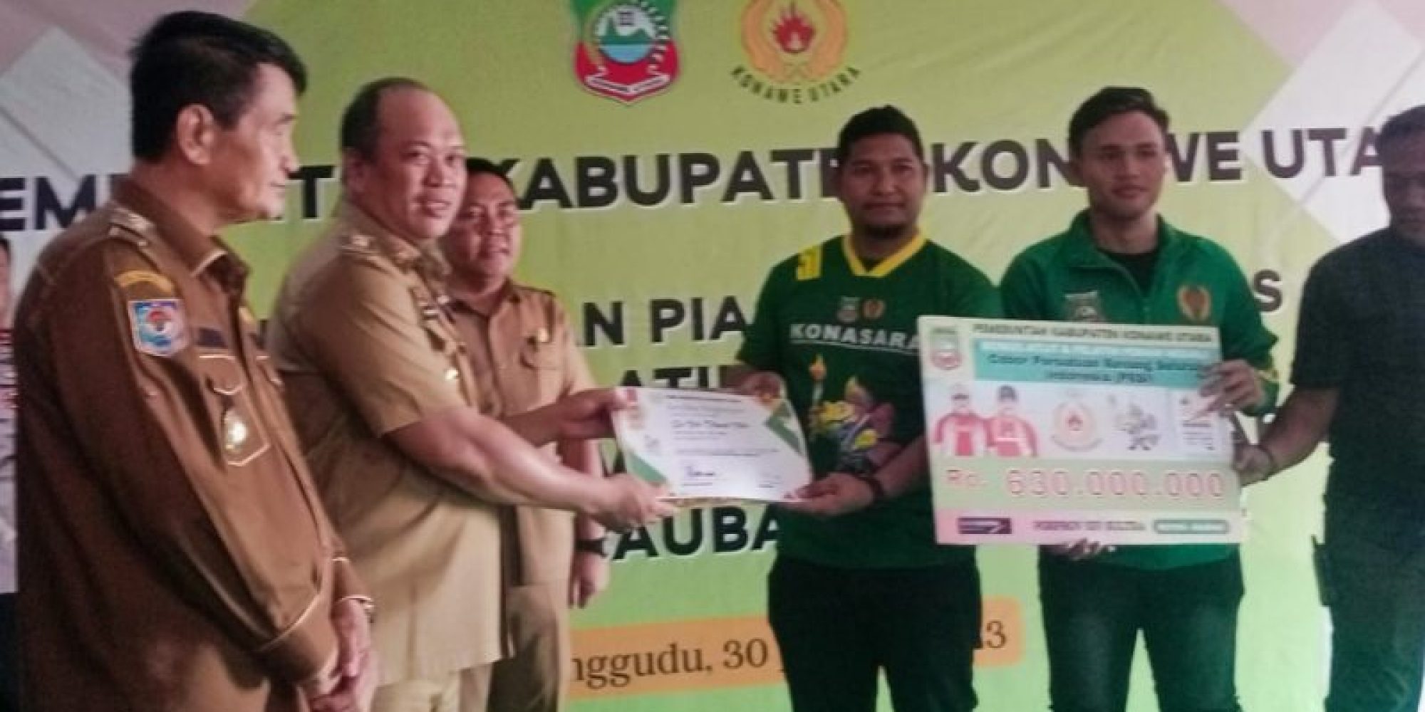 Sempat Tertunda, Pemda Konut Berikan Bonus Atlet Porprov Di Berbagai Cabang Olahraga