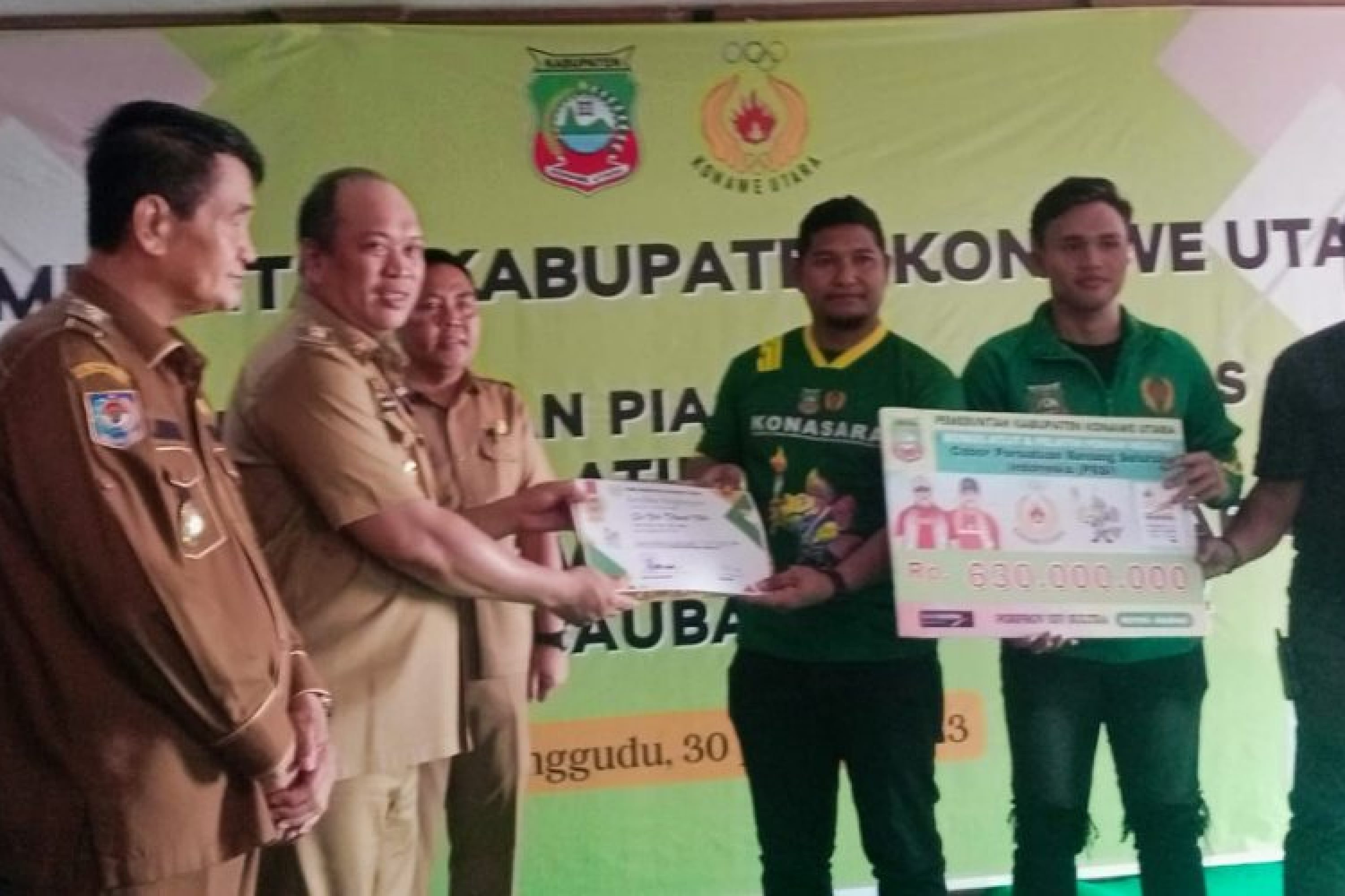 Sempat Tertunda, Pemda Konut Berikan Bonus Atlet Porprov Di Berbagai Cabang Olahraga