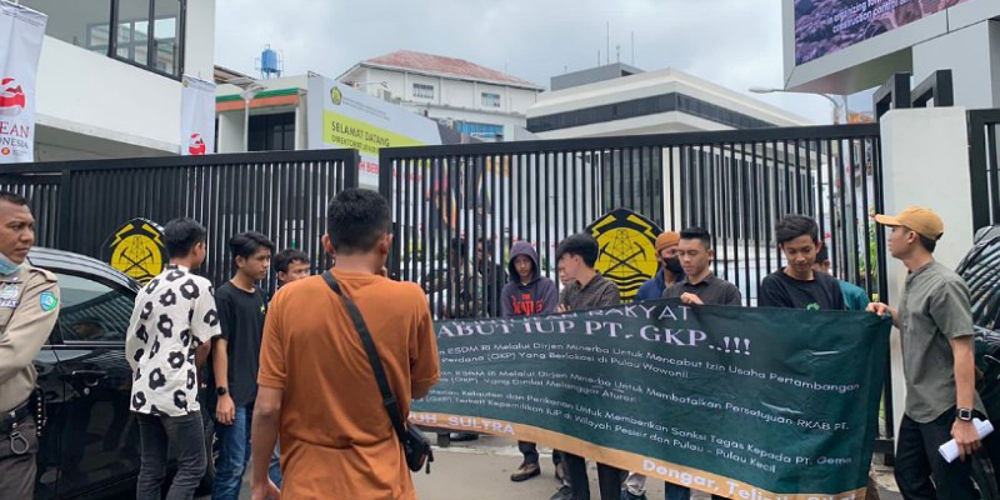 Diduga Kebal Hukum, PT GKP Kembali Didemo Didepan Direktorat Jenderal Minerba