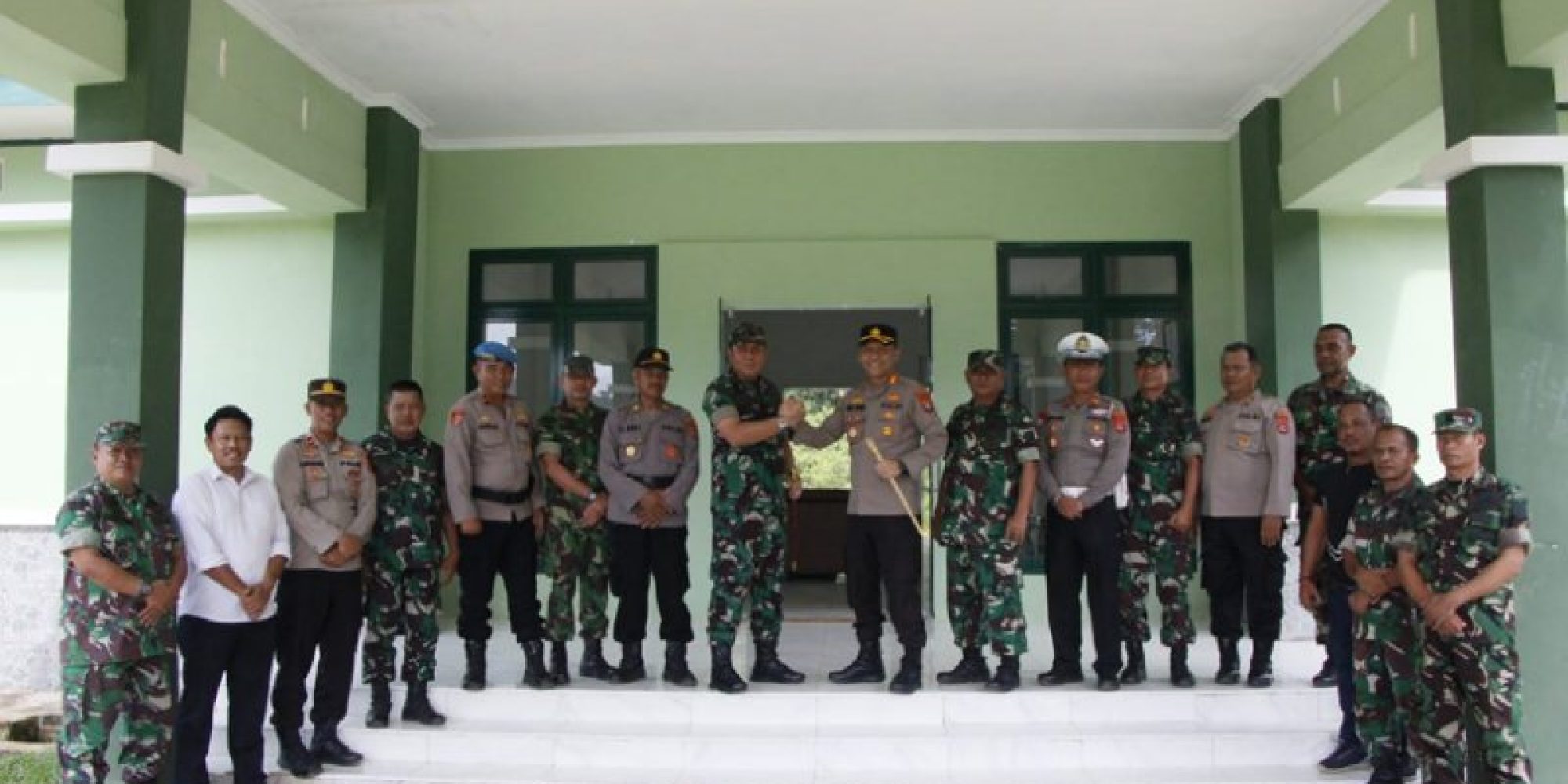Pastikan Kamtibmas Tetap Terjaga, Kapolres Konut Kunker Mako Kodim 1430/Konut