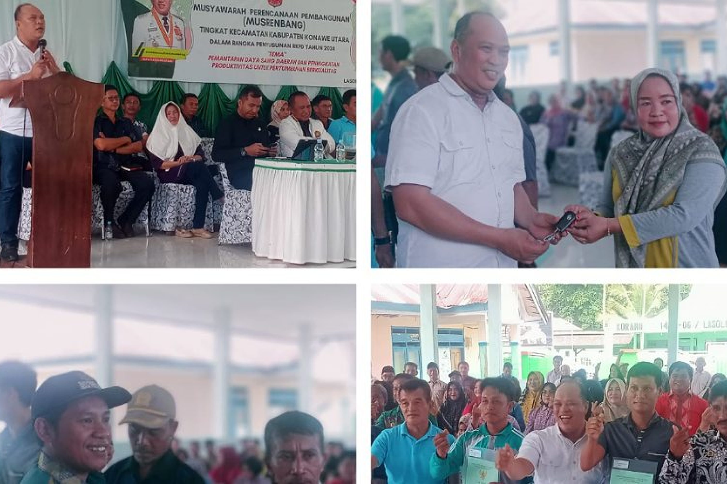 Hadir di Hari Ketiga Musrembang, Bupati Konut : Kesejahteraan Aparat Desa Bakal Naik 2023