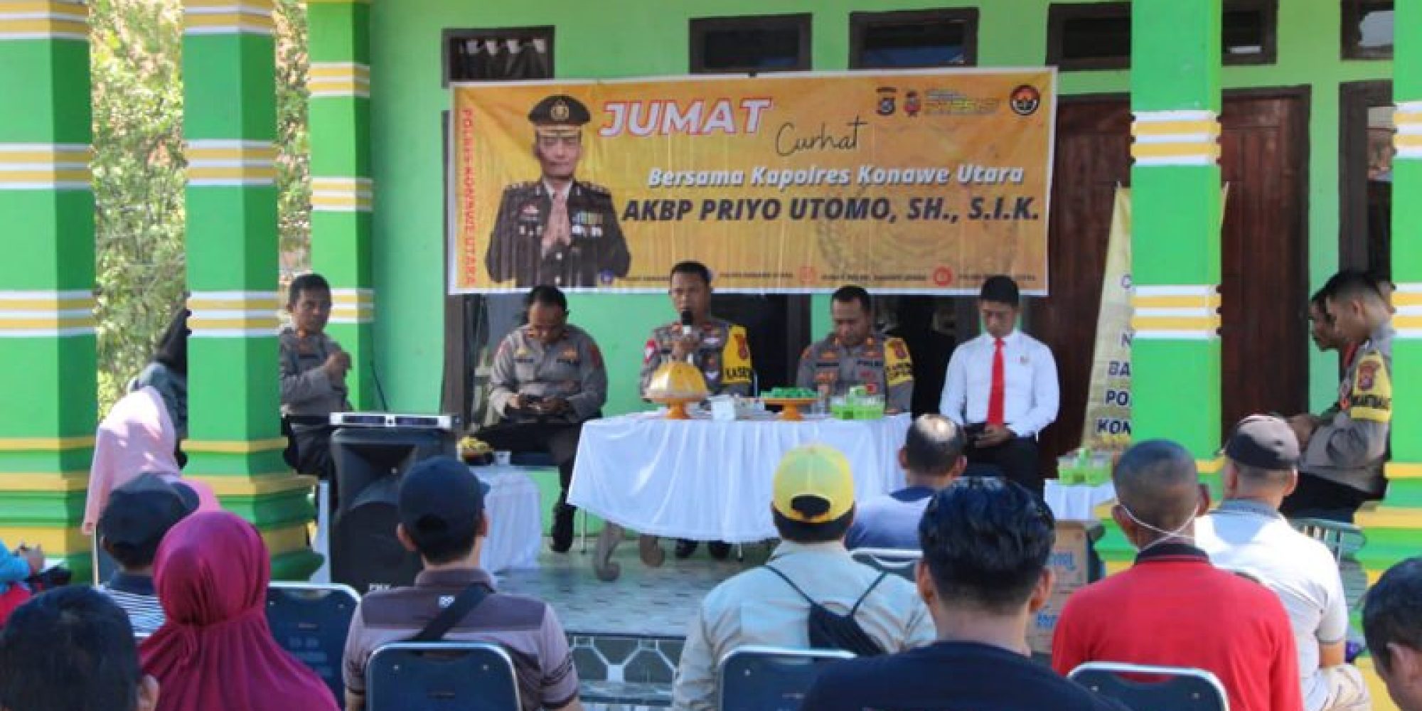 Polres Konut Bakal Tindak Lanjuti Keluhan Warga Melalui Jumat Curhat