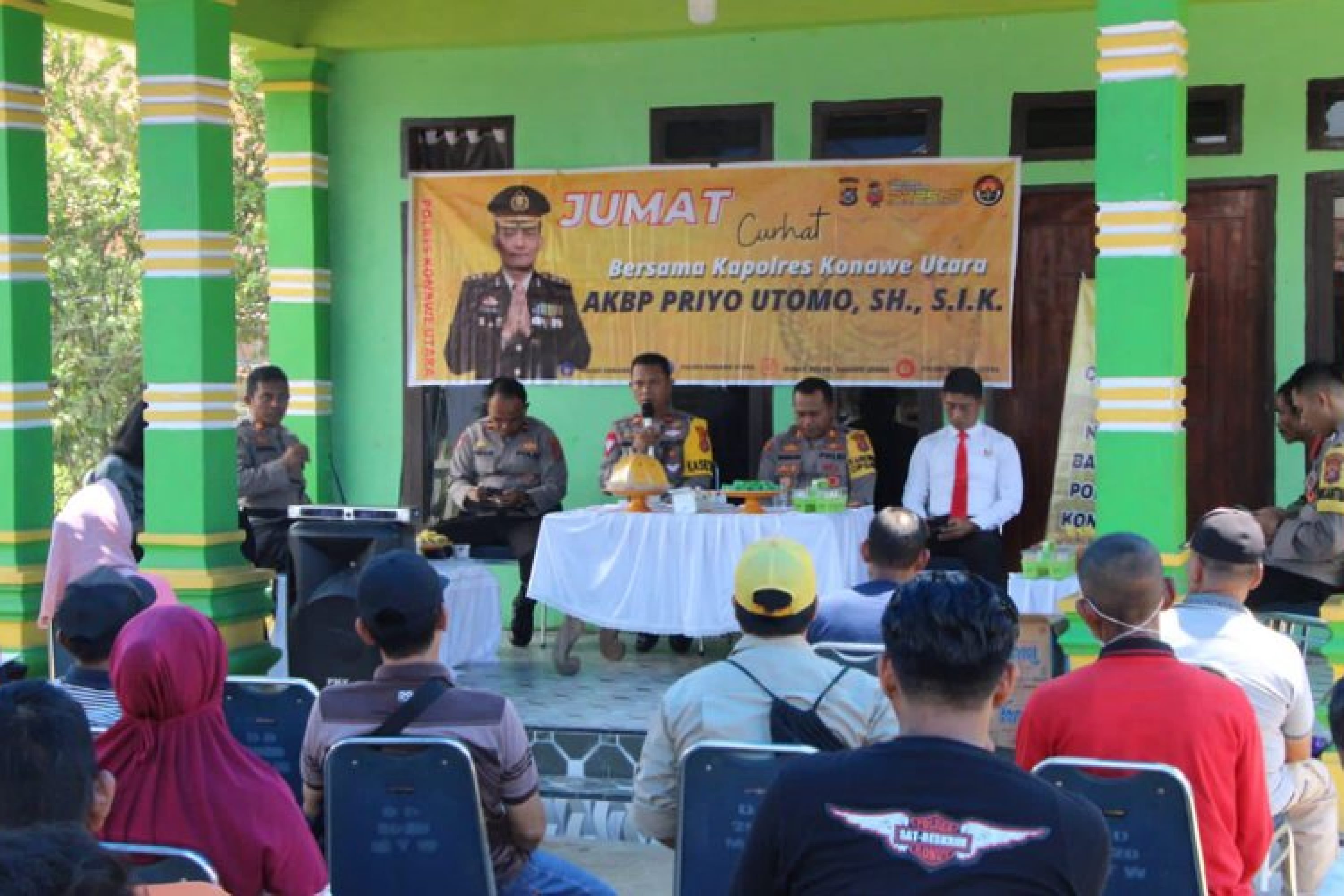 Polres Konut Bakal Tindak Lanjuti Keluhan Warga Melalui Jumat Curhat