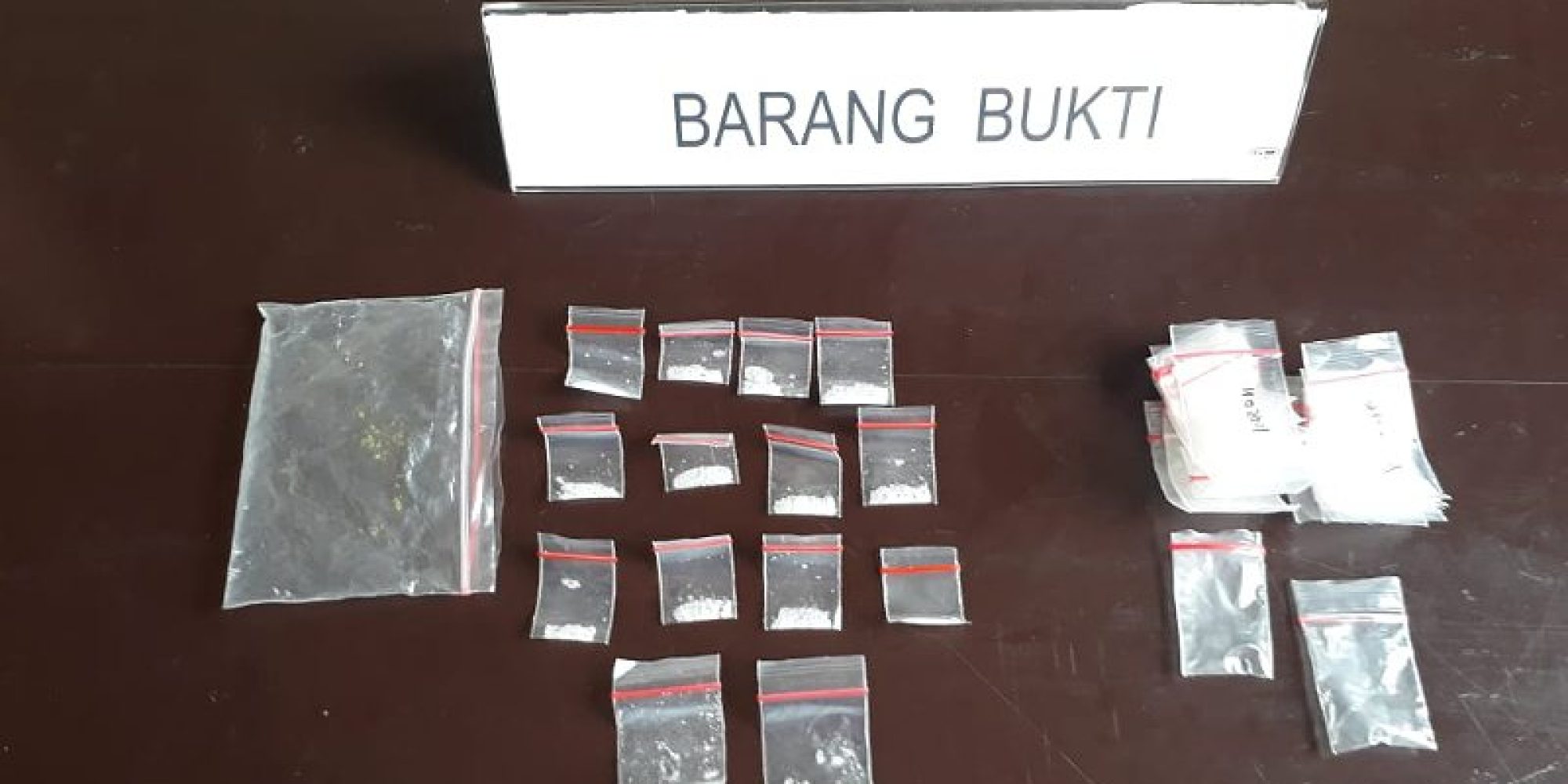 14 Paket Jenis Sabu Siap Edar, Berhasil Digagalkan Sat Res Narkoba Polres Konawe Utara