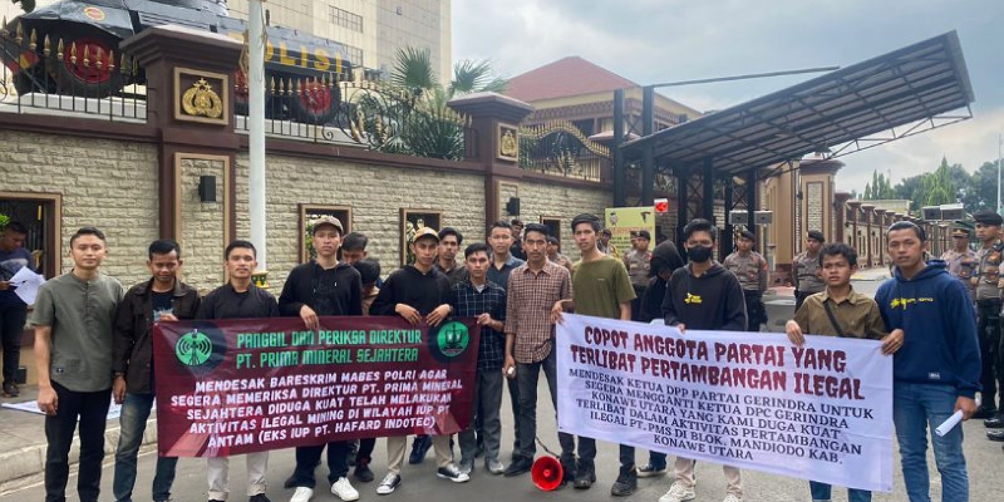 IPMKU Jakarta : Panggil dan Periksa Direktur PT. PMS Serta Anggota Parpol Yang Terlibat Pertambangan Ilegal di Konut