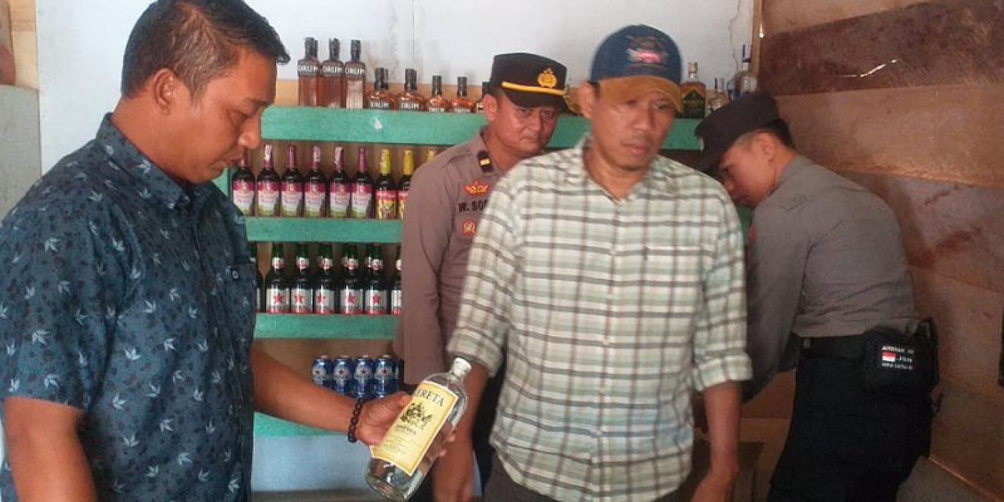 Sita Puluhan Botol Miras Dalam Operasi Pekat Anoa 2023, Kapolres Konut Minta Masyarakat Tak Jual Miras