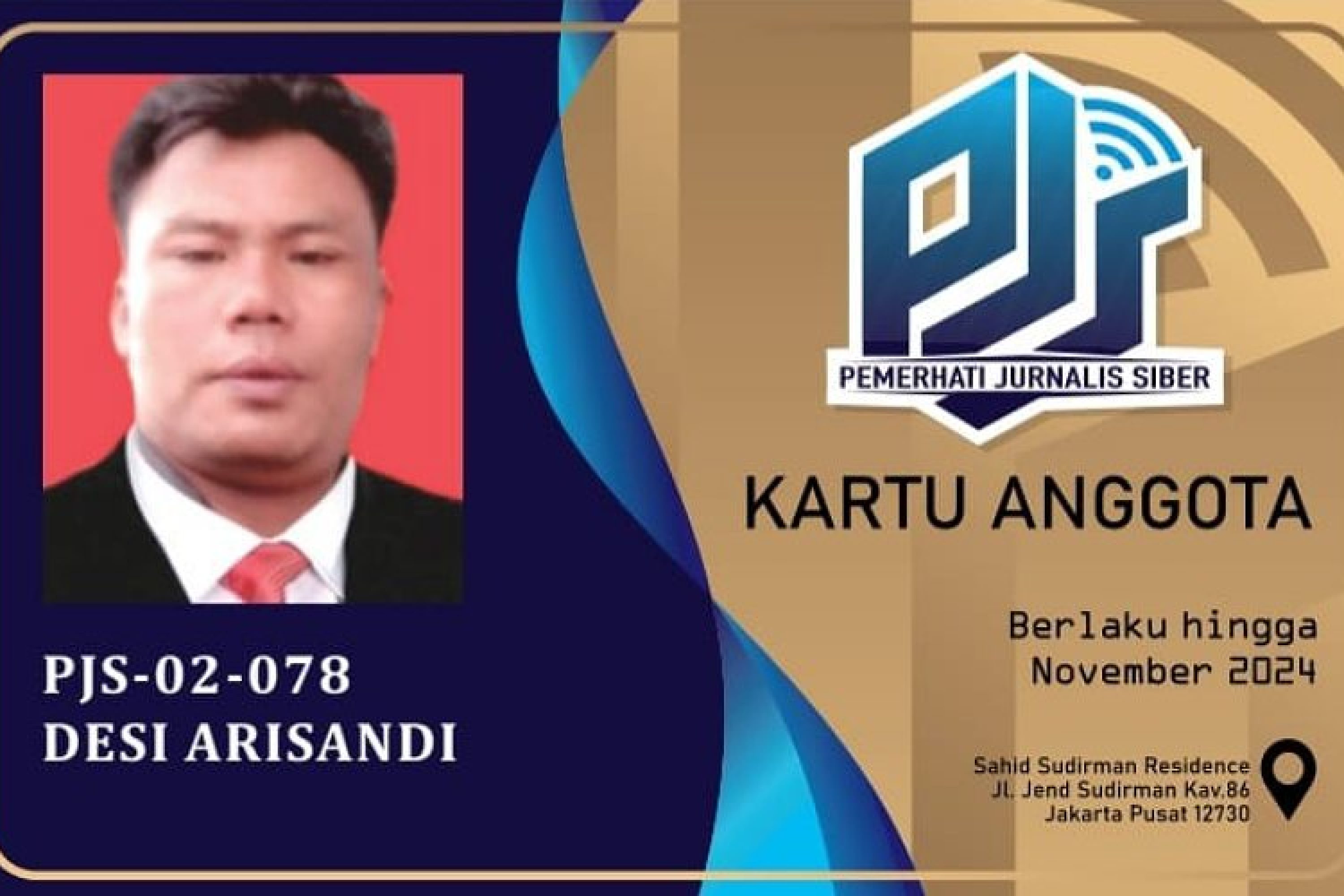 PJS Berduka, Ketua DPC Kabupaten Empat Lawang Tutup Usia