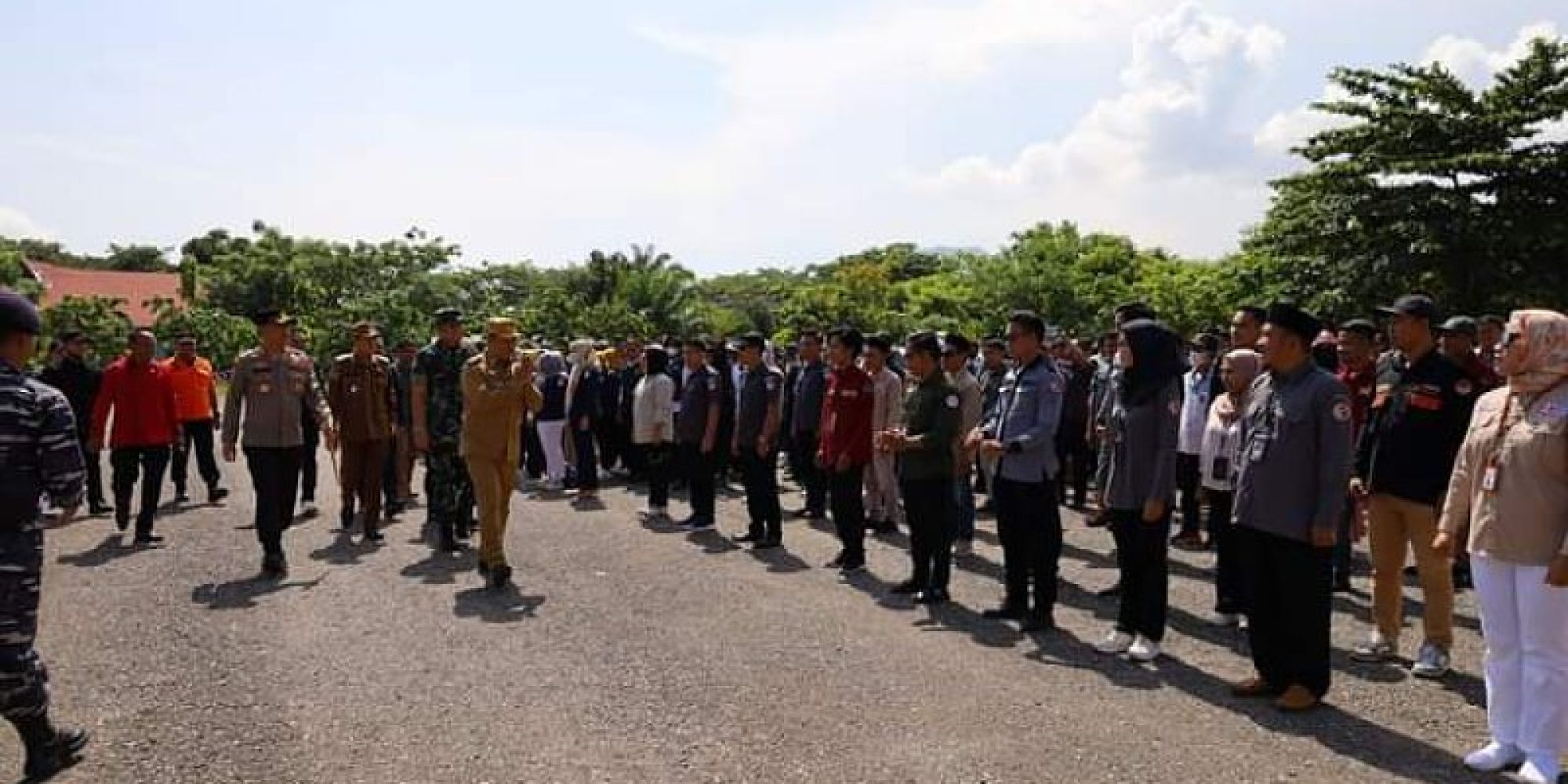 Ruksamin Pimpin Apel Kesiapan penyelenggaraan pemilu Tahun 2024
