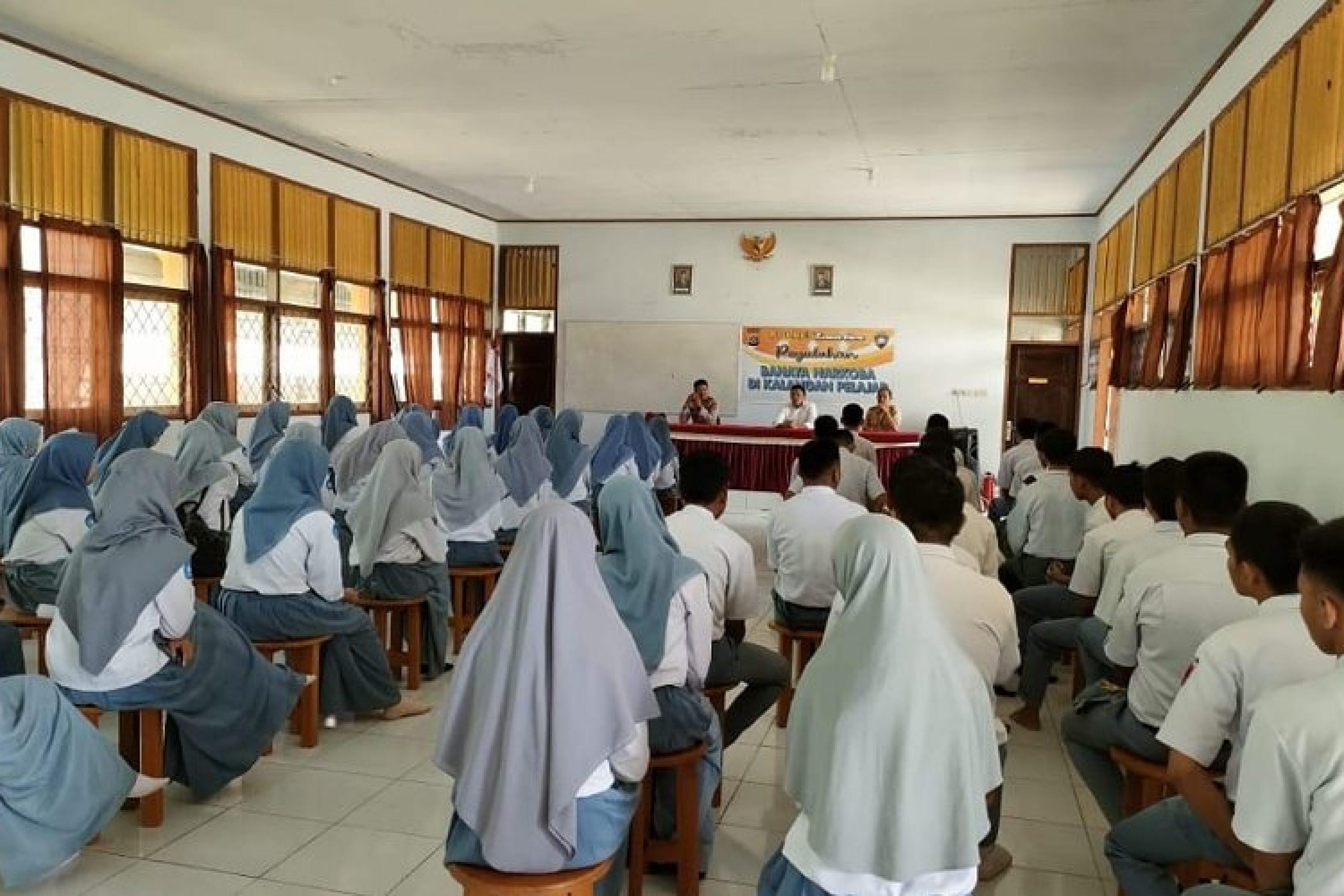 Kasat Resnarkoba Polres Konawe Utara Iptu Ramlang, S.H.,M.M Lakukan Penyuluhan Bahaya Narkoba