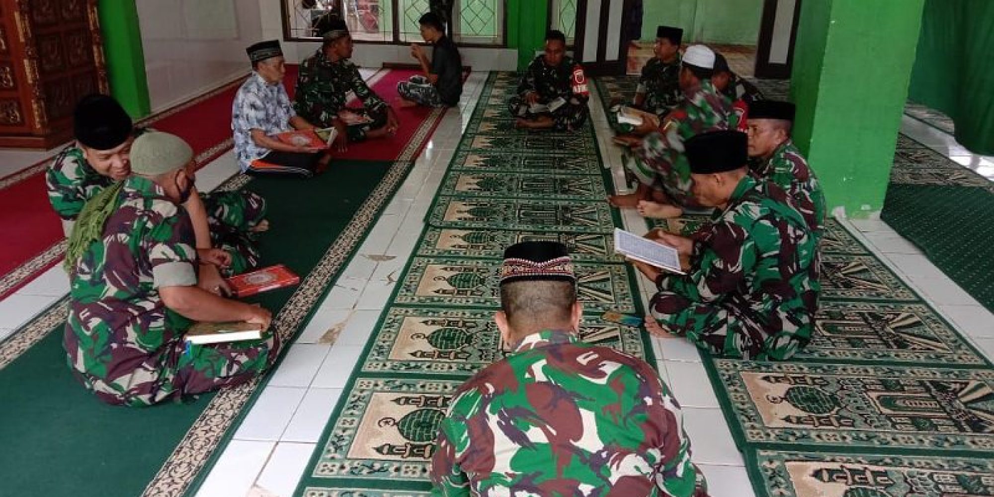 Kodim 1430/Konawe Utara Isi Bulan Ramadhan Dengan Tadarus Al’Quran
