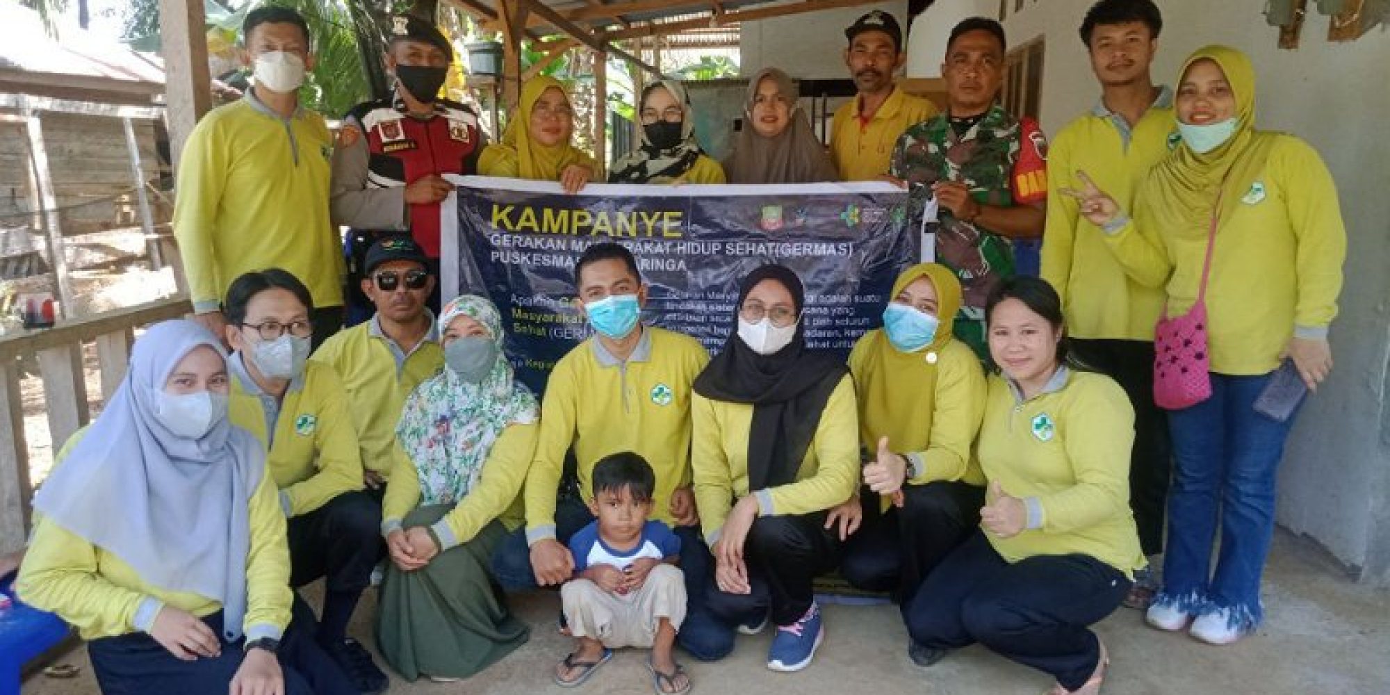Hadiri Sosialisasi Germas, Babinsa 02/Asera, Serda Rusman : Kami Sangat Mendukung
