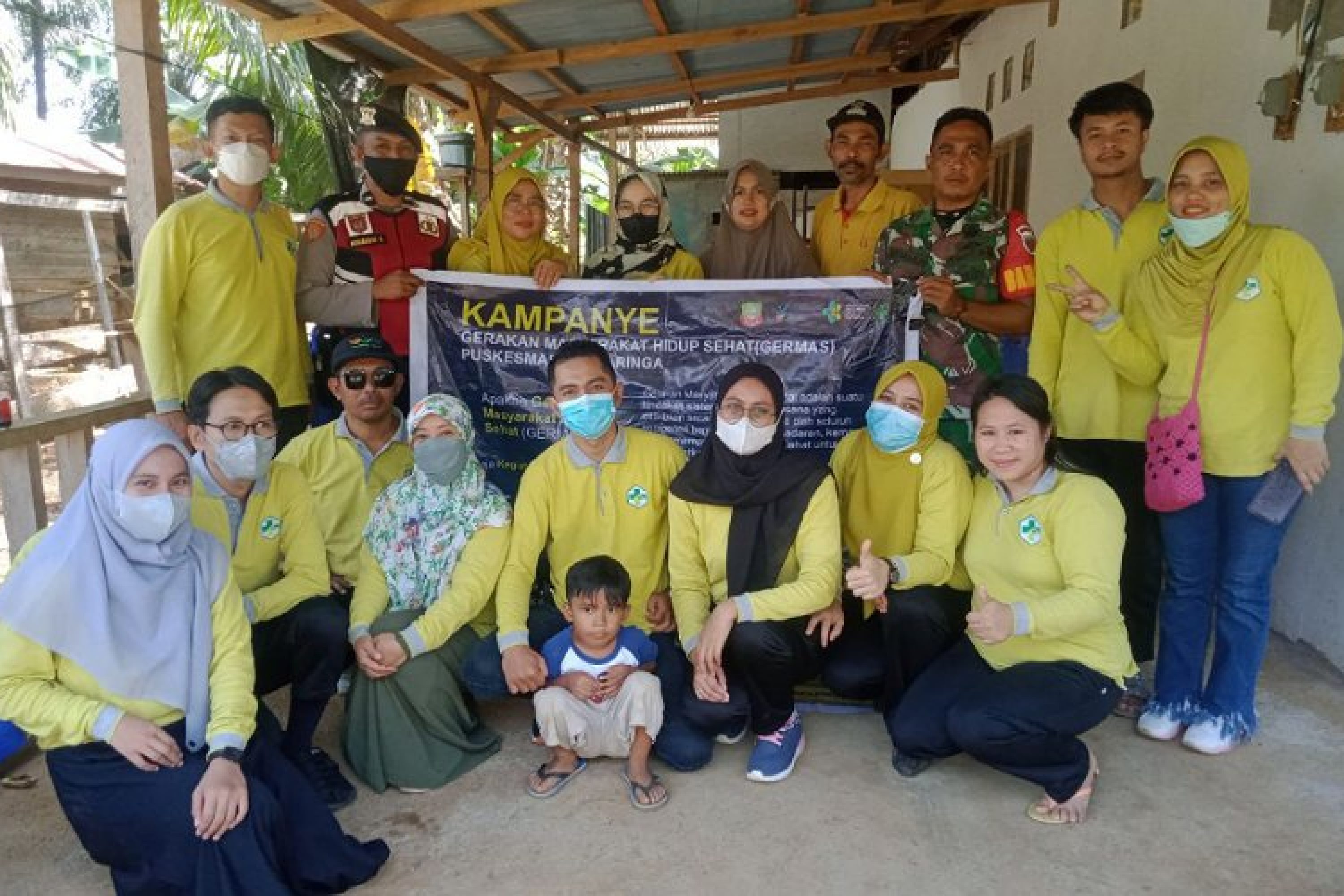 Hadiri Sosialisasi Germas, Babinsa 02/Asera, Serda Rusman : Kami Sangat Mendukung