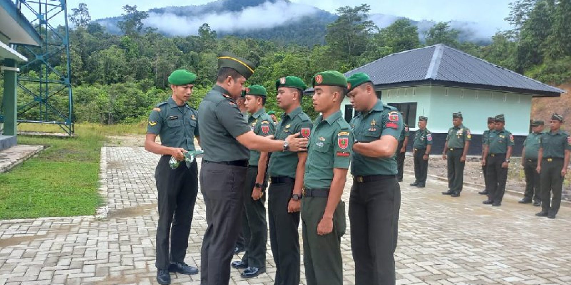 Dandim 1430/Konut Pimpin Upacara Korps Raport Kenaikan Pangkat