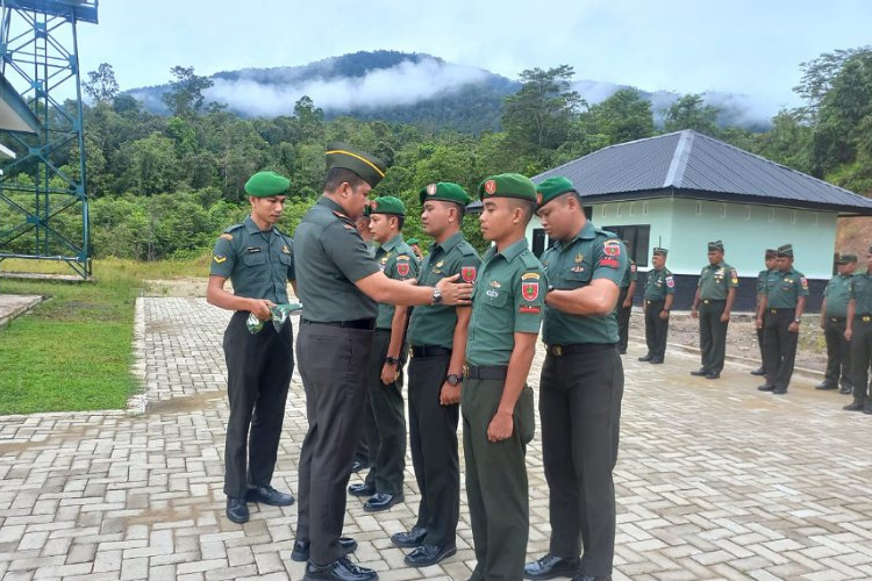 Dandim 1430/Konut Pimpin Upacara Korps Raport Kenaikan Pangkat