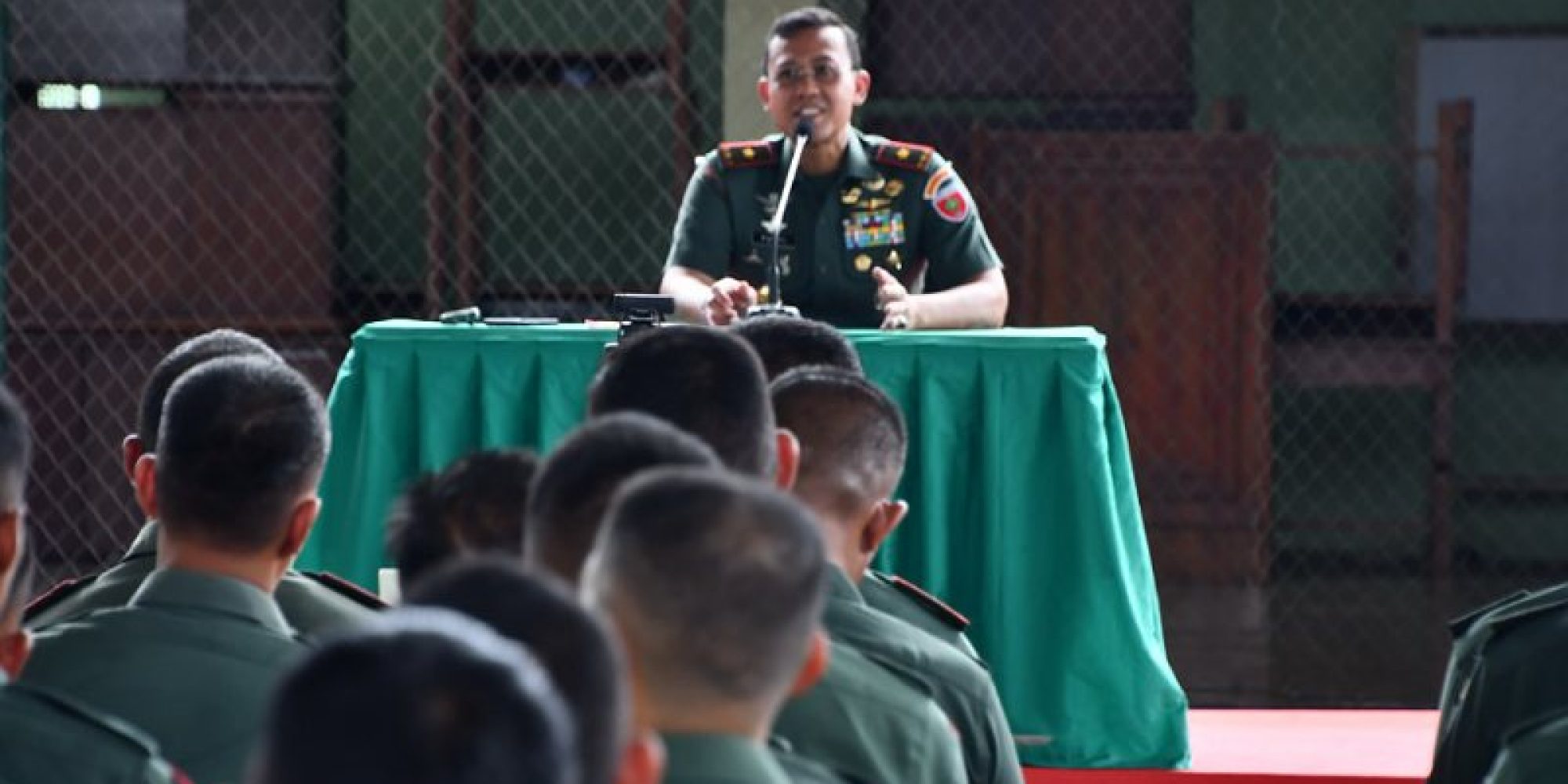 Pimpin Pengarahan Jam Komandan, Danrem 143/HO : Hindari pelanggaran dan Jaga Tali Silatuhrahmi Yang Baik